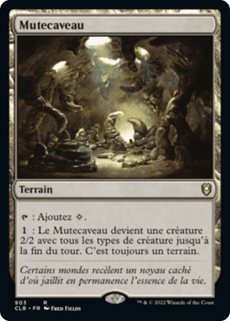 Mutecaveau — Commander Legends: Battle for Baldur's Gate — Magic: The Gathering