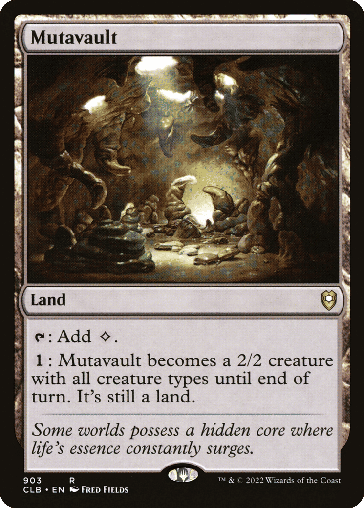 Mutavault — Commander Legends: Battle for Baldur's Gate — Magic: The Gathering