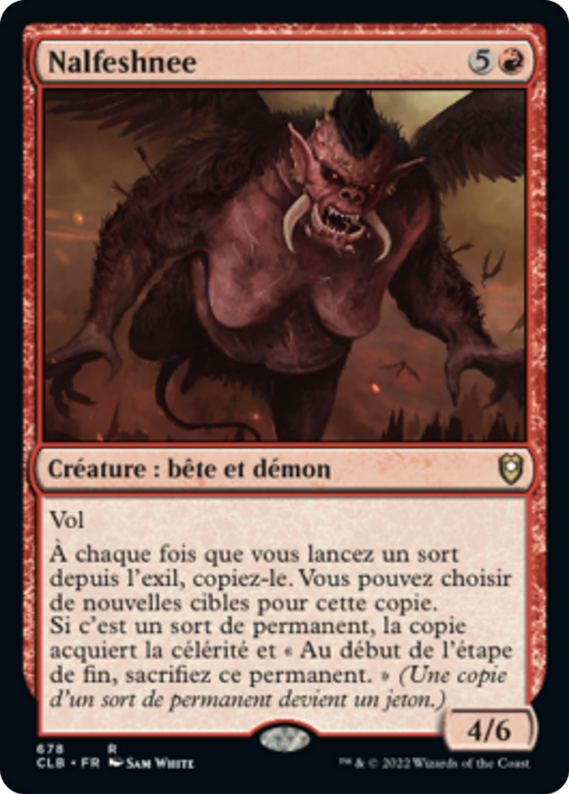 Nalfeshnee — Commander Legends: Battle for Baldur's Gate — Magic: The Gathering