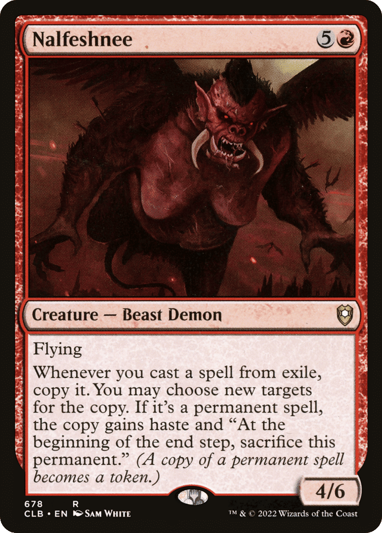 Nalfeshnee — Commander Legends: Battle for Baldur's Gate — Magic: The Gathering