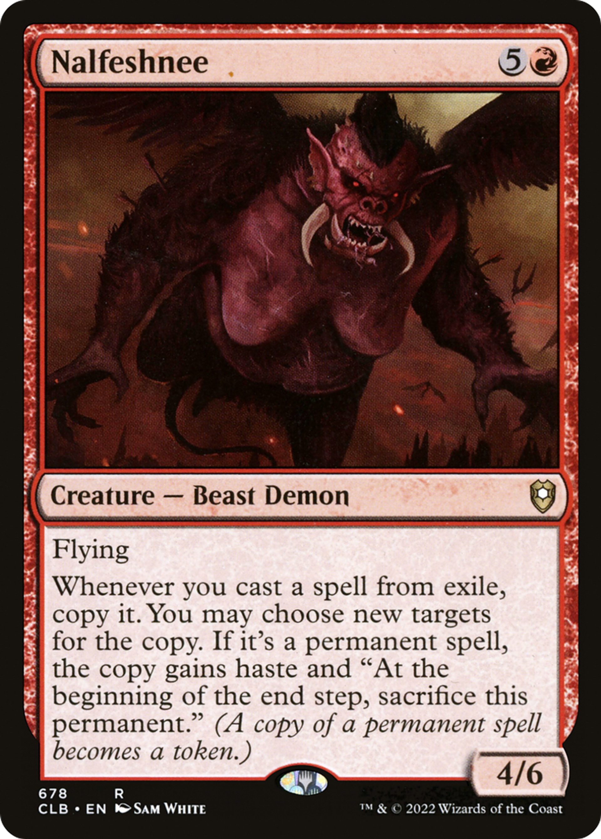 Nalfeshnee — Commander Legends: Battle for Baldur's Gate — Magic: The Gathering