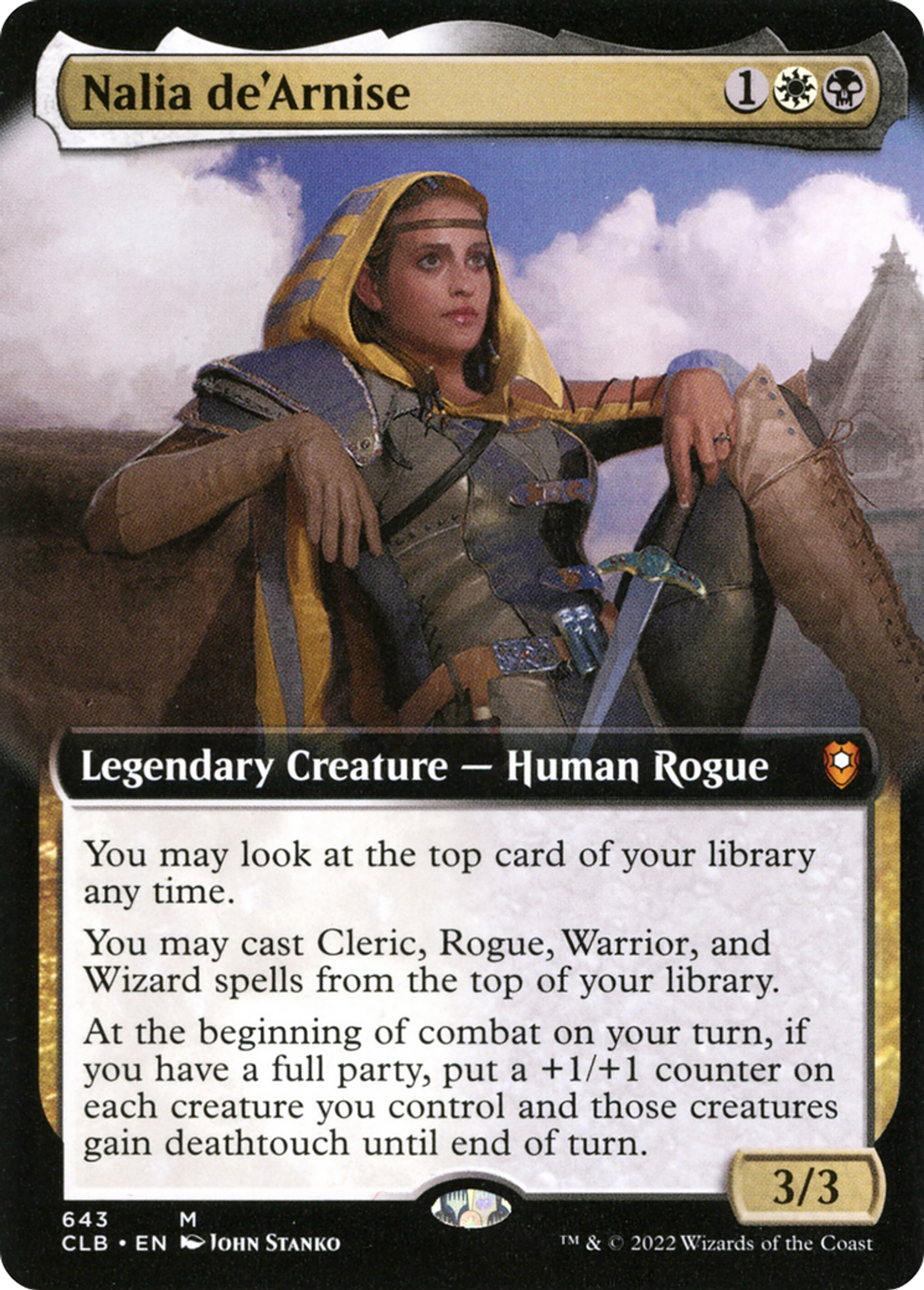 Nalia de'Arnise — Commander Legends: Battle for Baldur's Gate — Magic: The Gathering