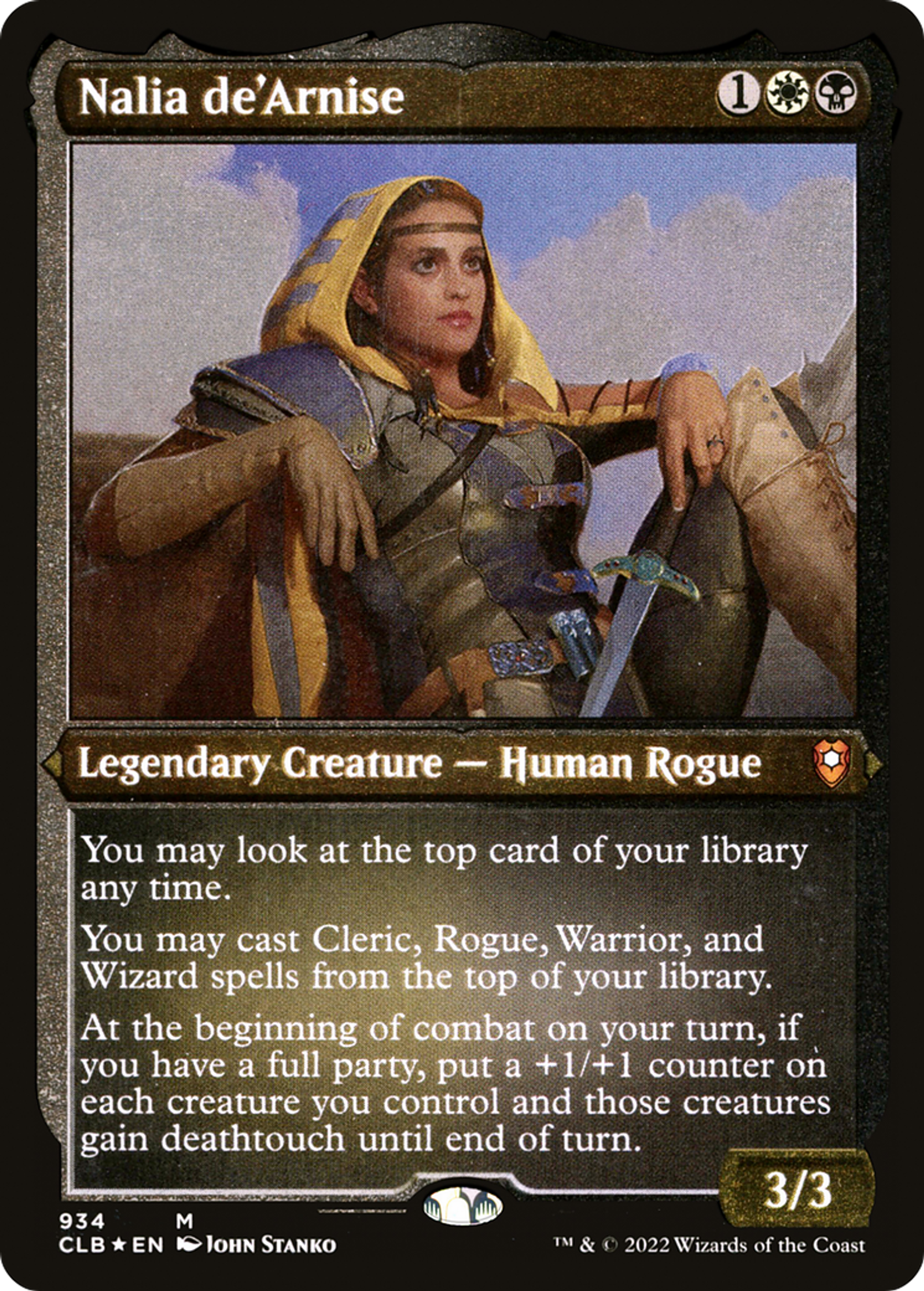 Nalia de'Arnise — Commander Legends: Battle for Baldur's Gate — Magic: The Gathering