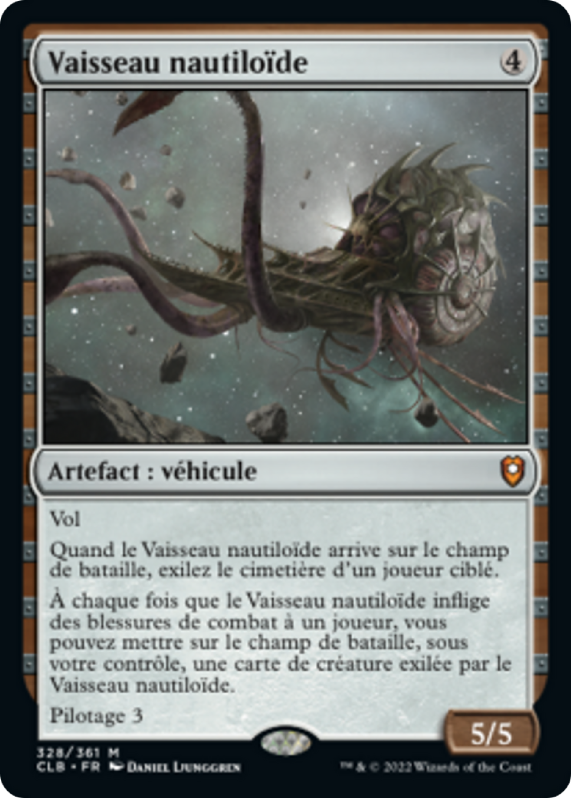 Vaisseau nautiloïde — Commander Legends: Battle for Baldur's Gate — Magic: The Gathering