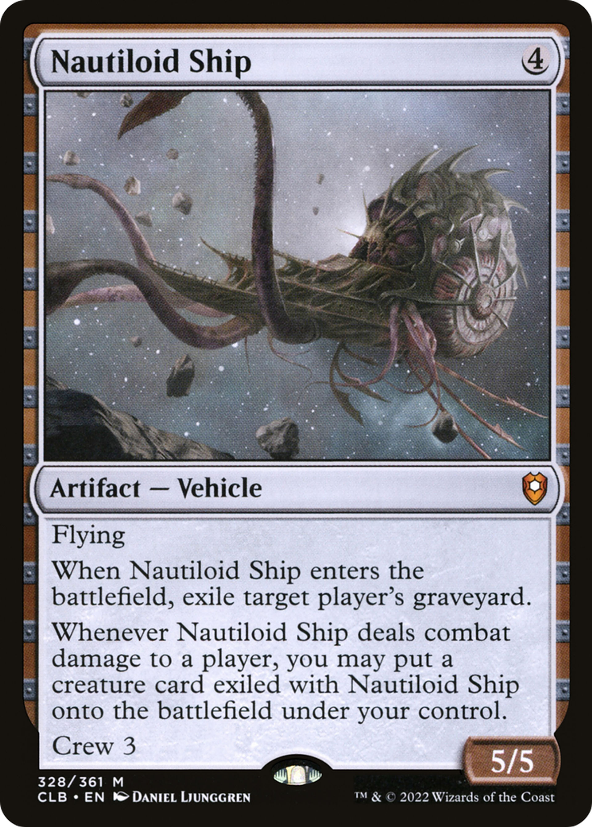Nautiloid Ship — Commander Legends: Battle for Baldur's Gate — Magic: The Gathering