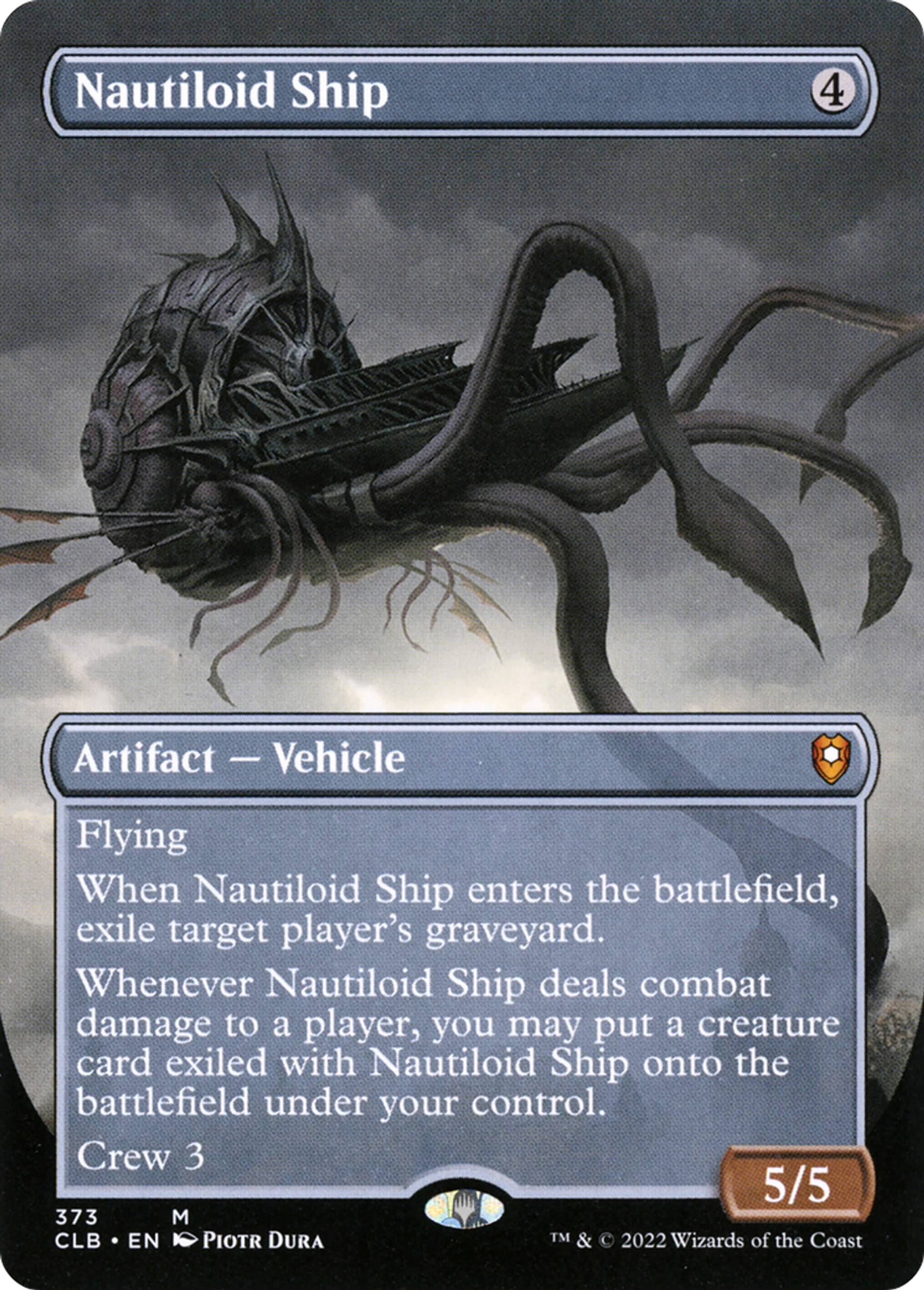 Nautiloid Ship — Commander Legends: Battle for Baldur's Gate — Magic: The Gathering
