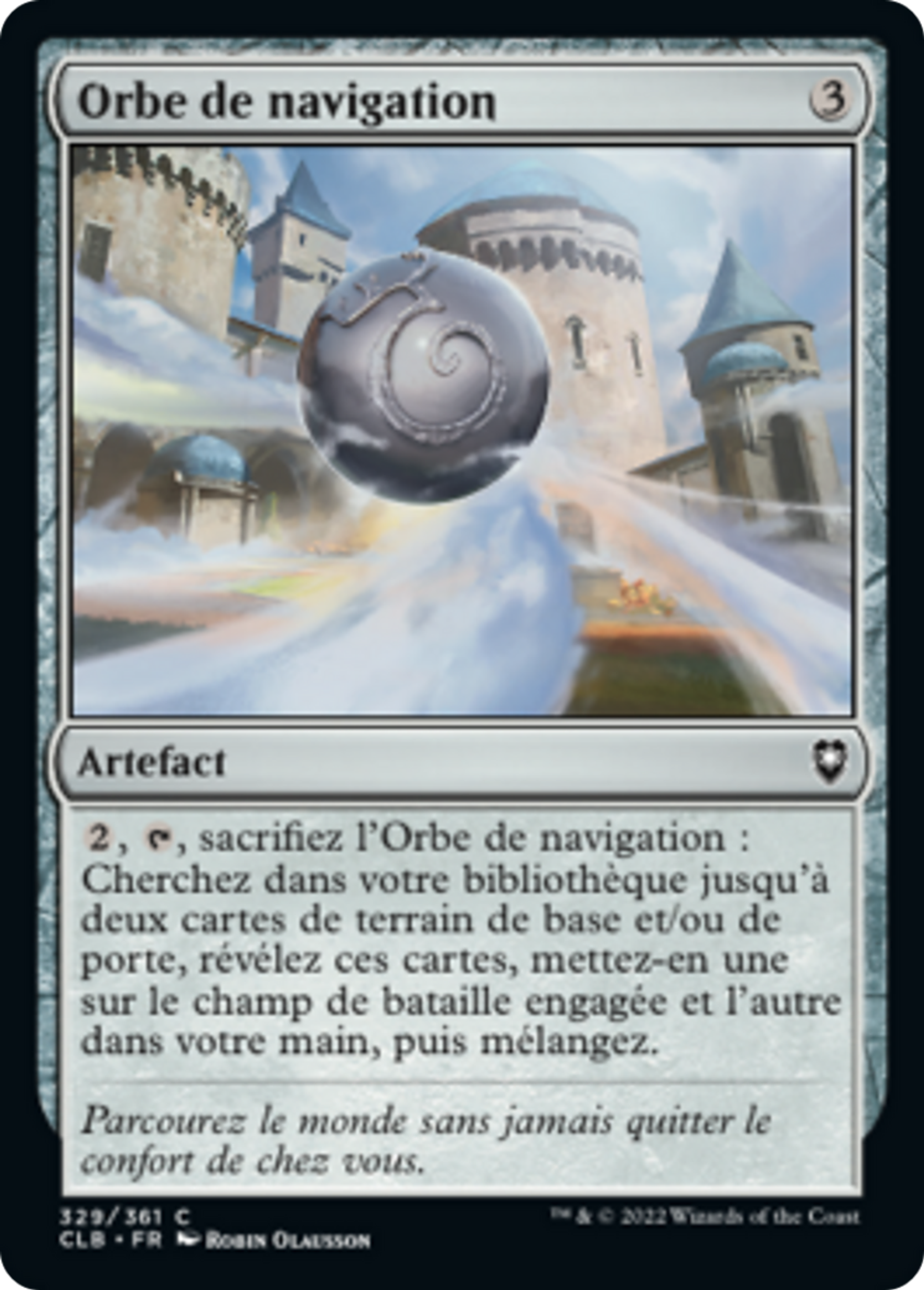 Orbe de navigation — Commander Legends: Battle for Baldur's Gate — Magic: The Gathering