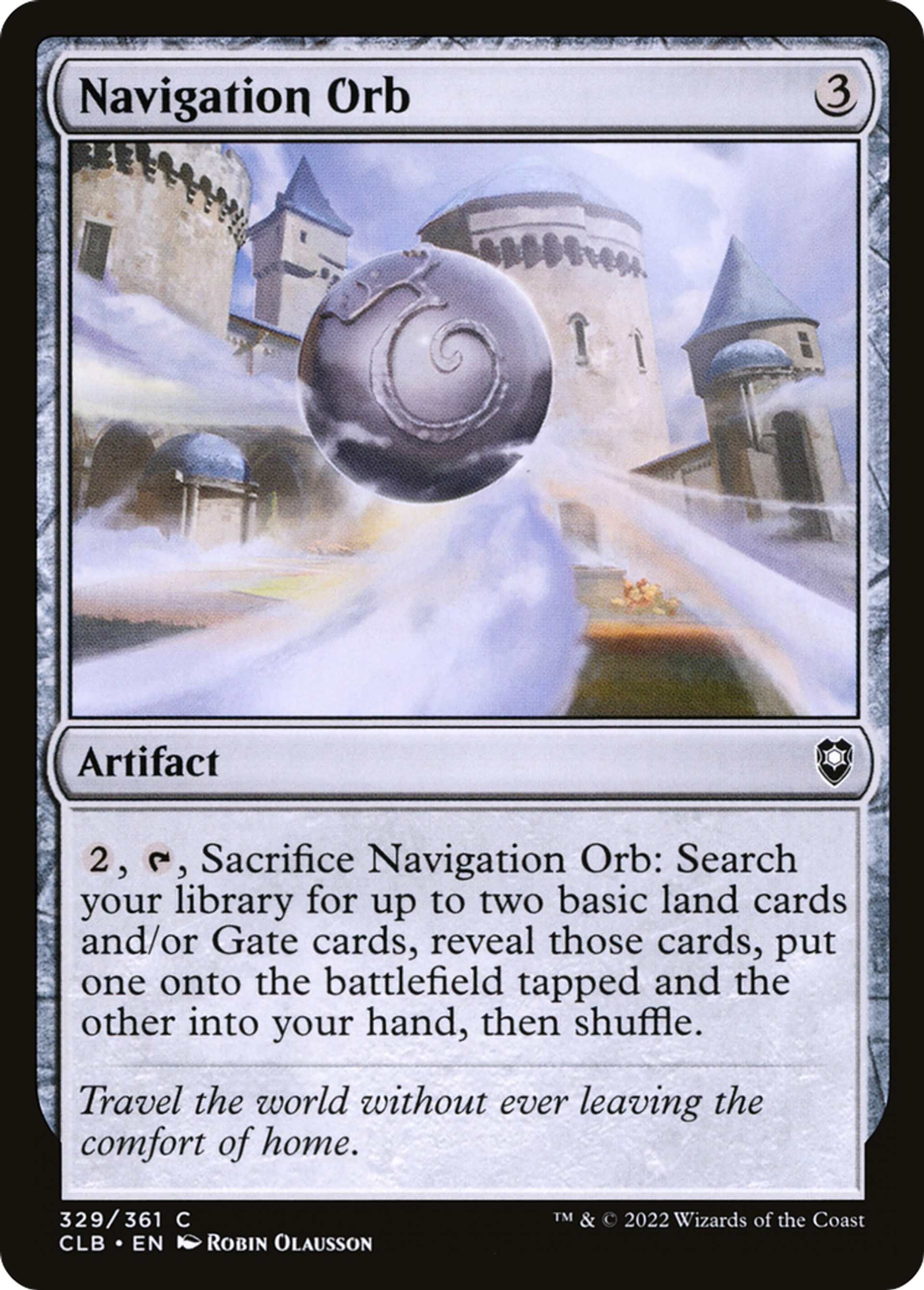 Navigation Orb — Commander Legends: Battle for Baldur's Gate — Magic: The Gathering