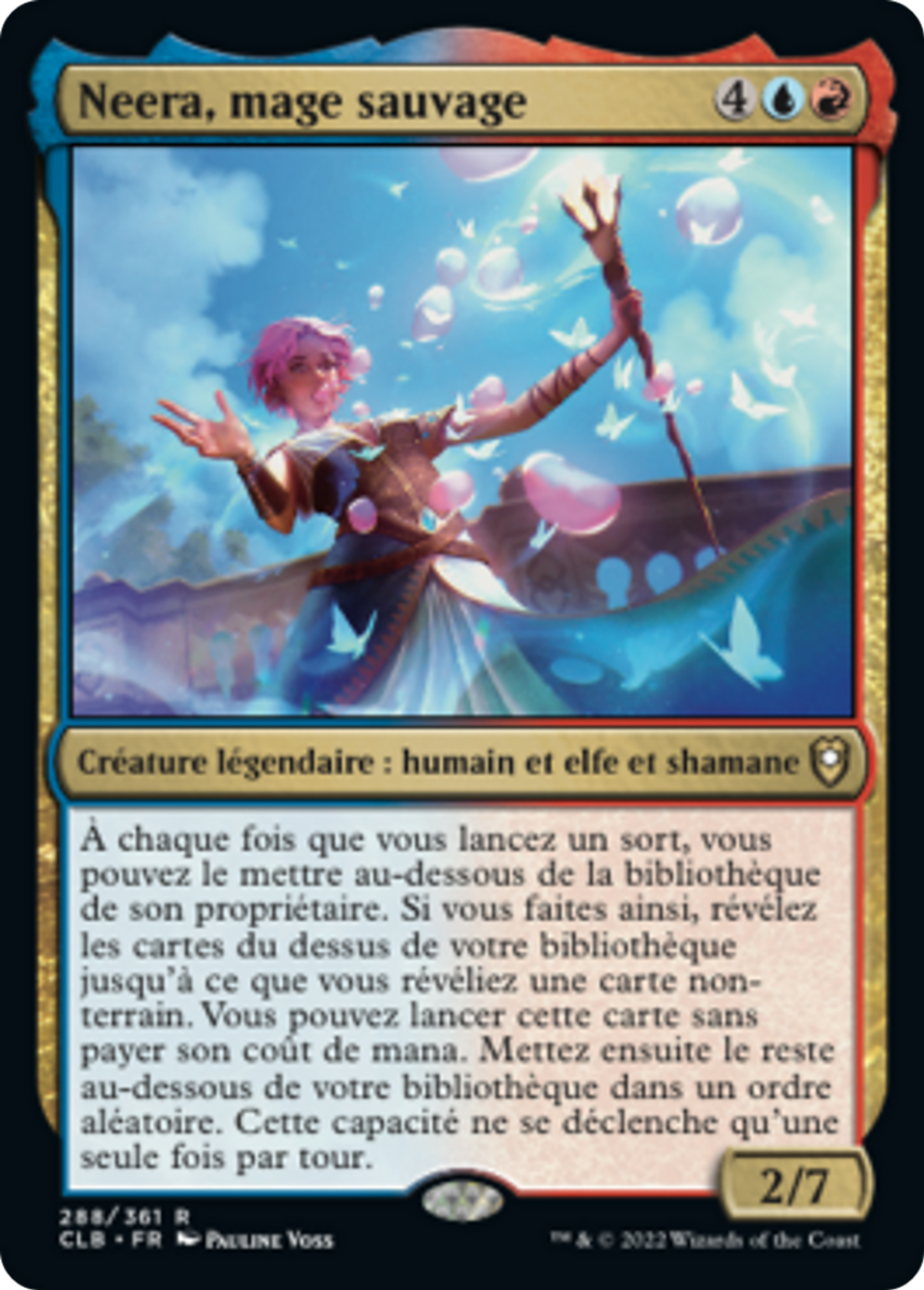 Neera, mage sauvage — Commander Legends: Battle for Baldur's Gate — Magic: The Gathering