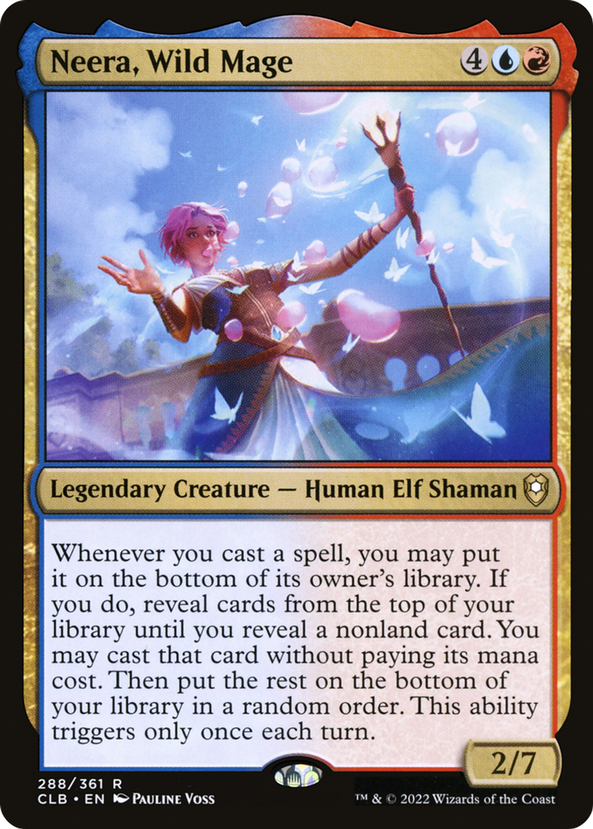Neera, Wild Mage — Commander Legends: Battle for Baldur's Gate — Magic: The Gathering