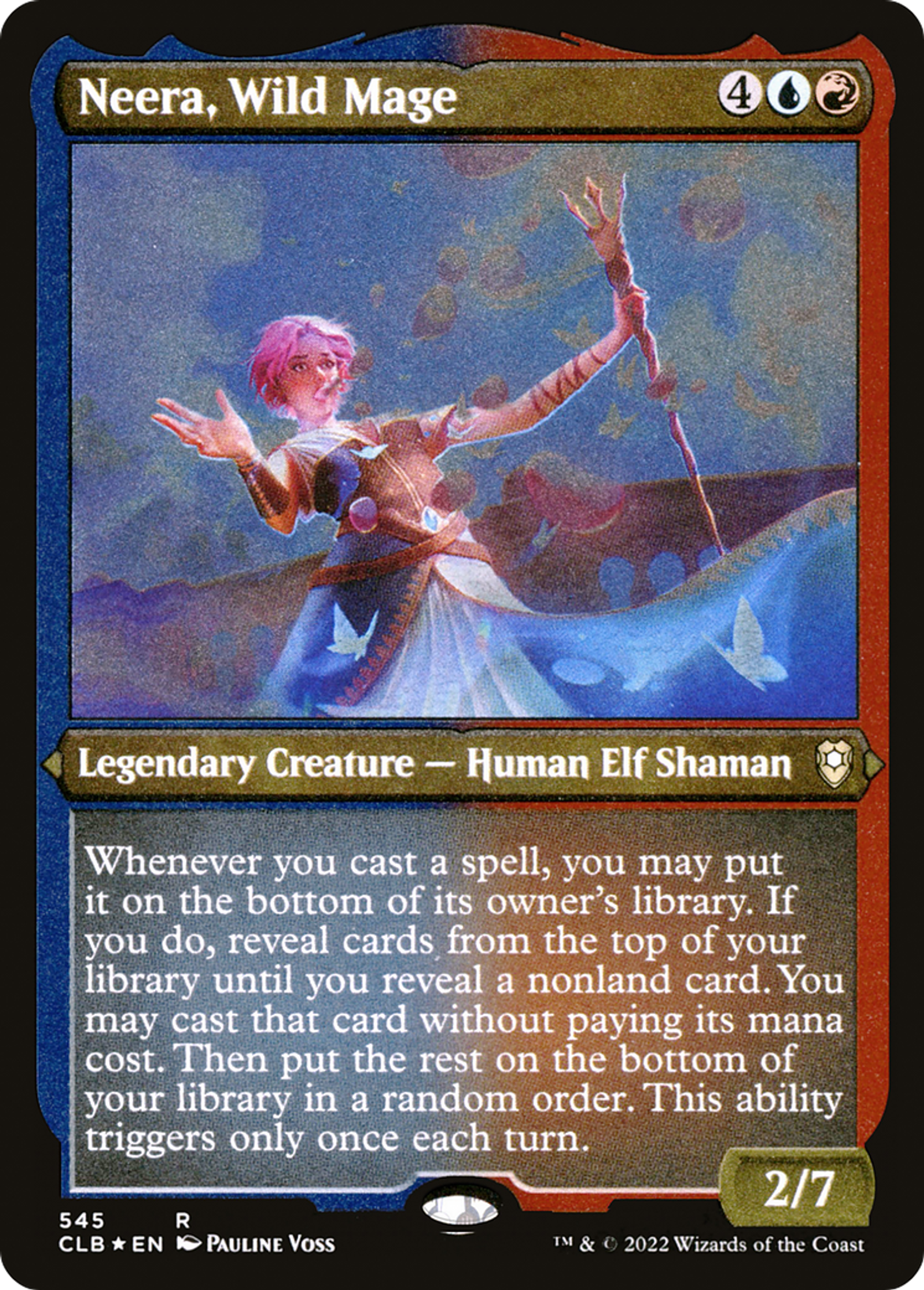 Neera, Wild Mage — Commander Legends: Battle for Baldur's Gate — Magic: The Gathering