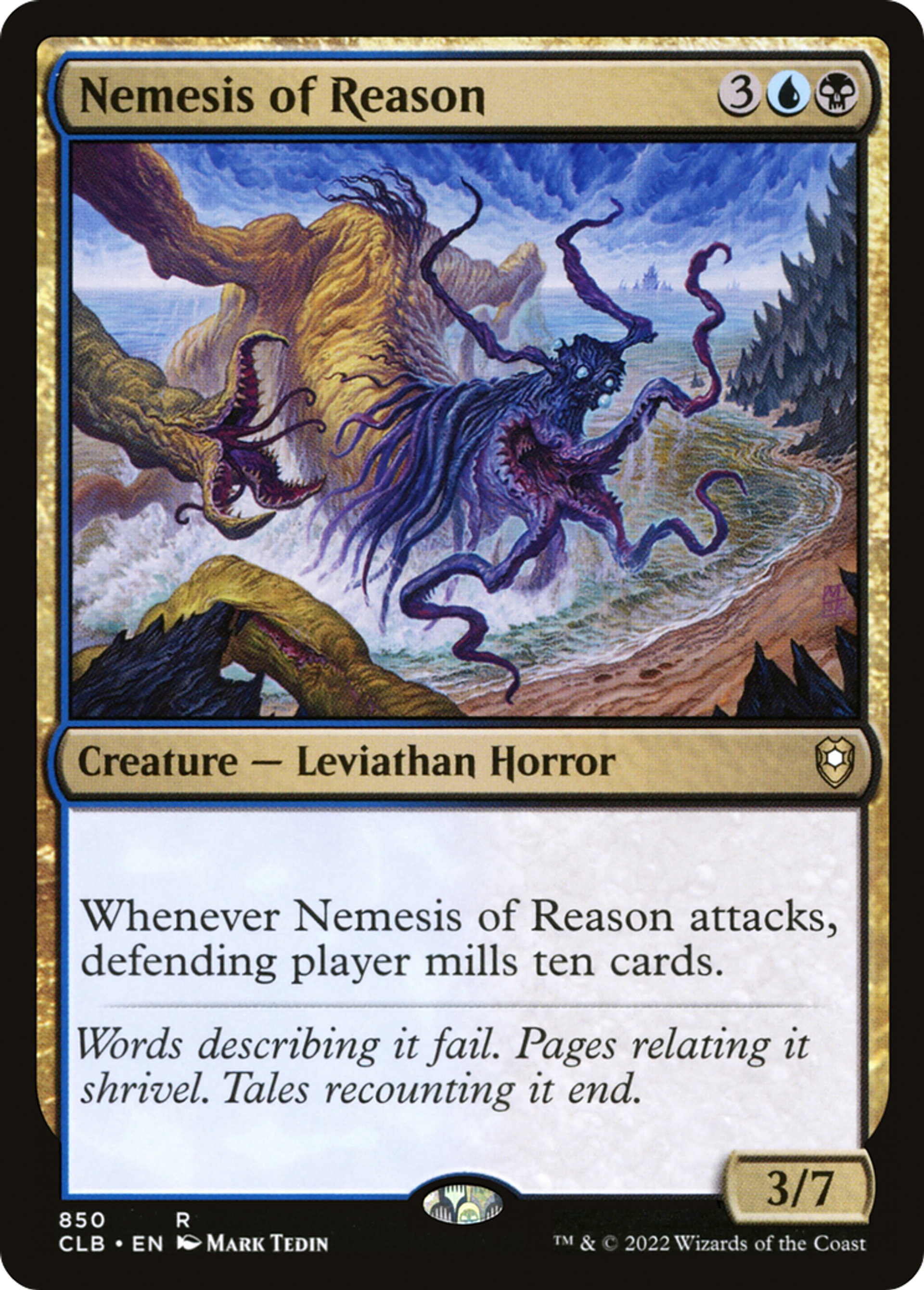 Nemesis of Reason — Commander Legends: Battle for Baldur's Gate — Magic: The Gathering