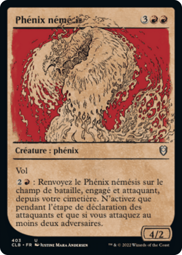 Phénix némésis — Commander Legends: Battle for Baldur's Gate — Magic: The Gathering