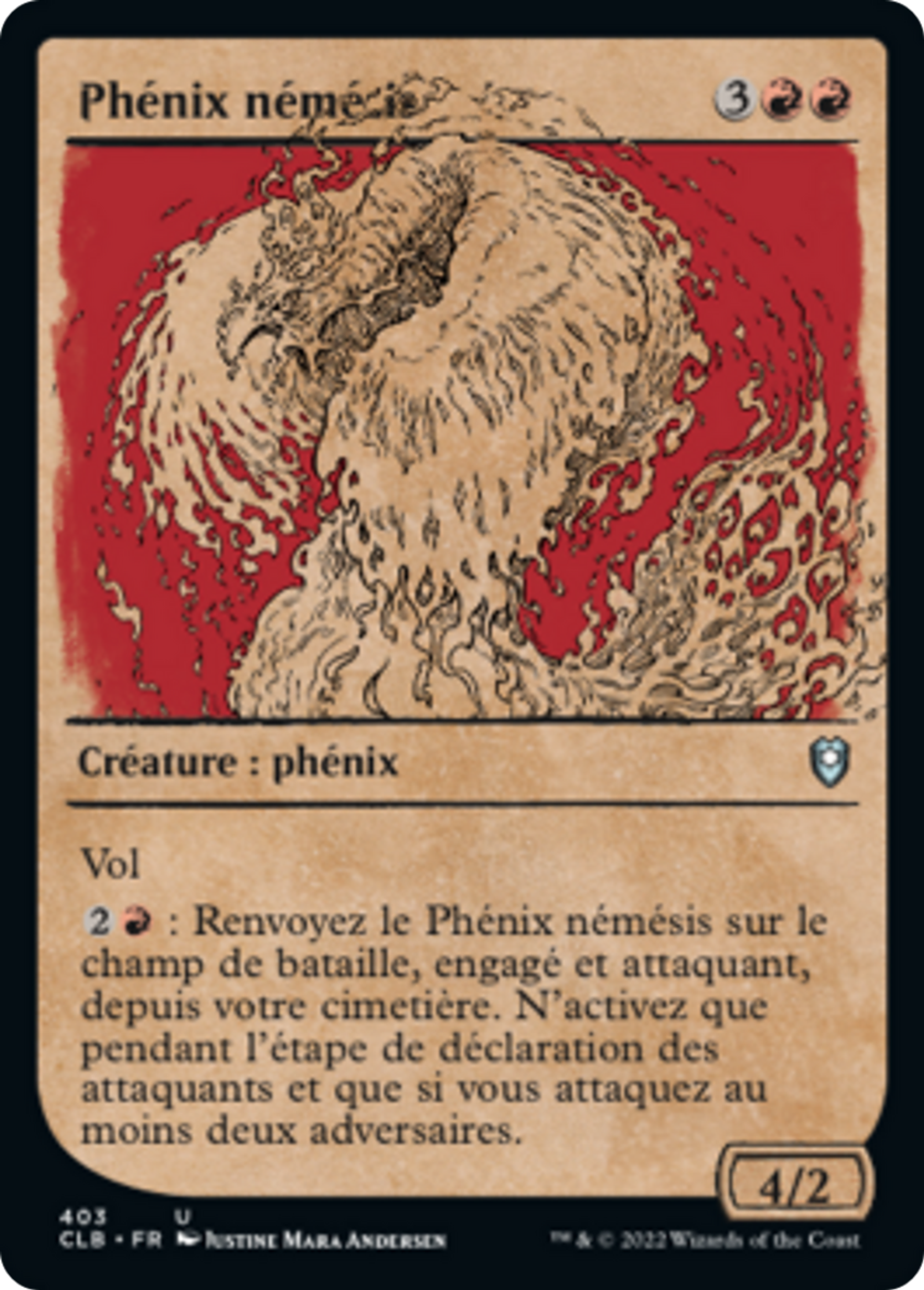 Phénix némésis — Commander Legends: Battle for Baldur's Gate — Magic: The Gathering