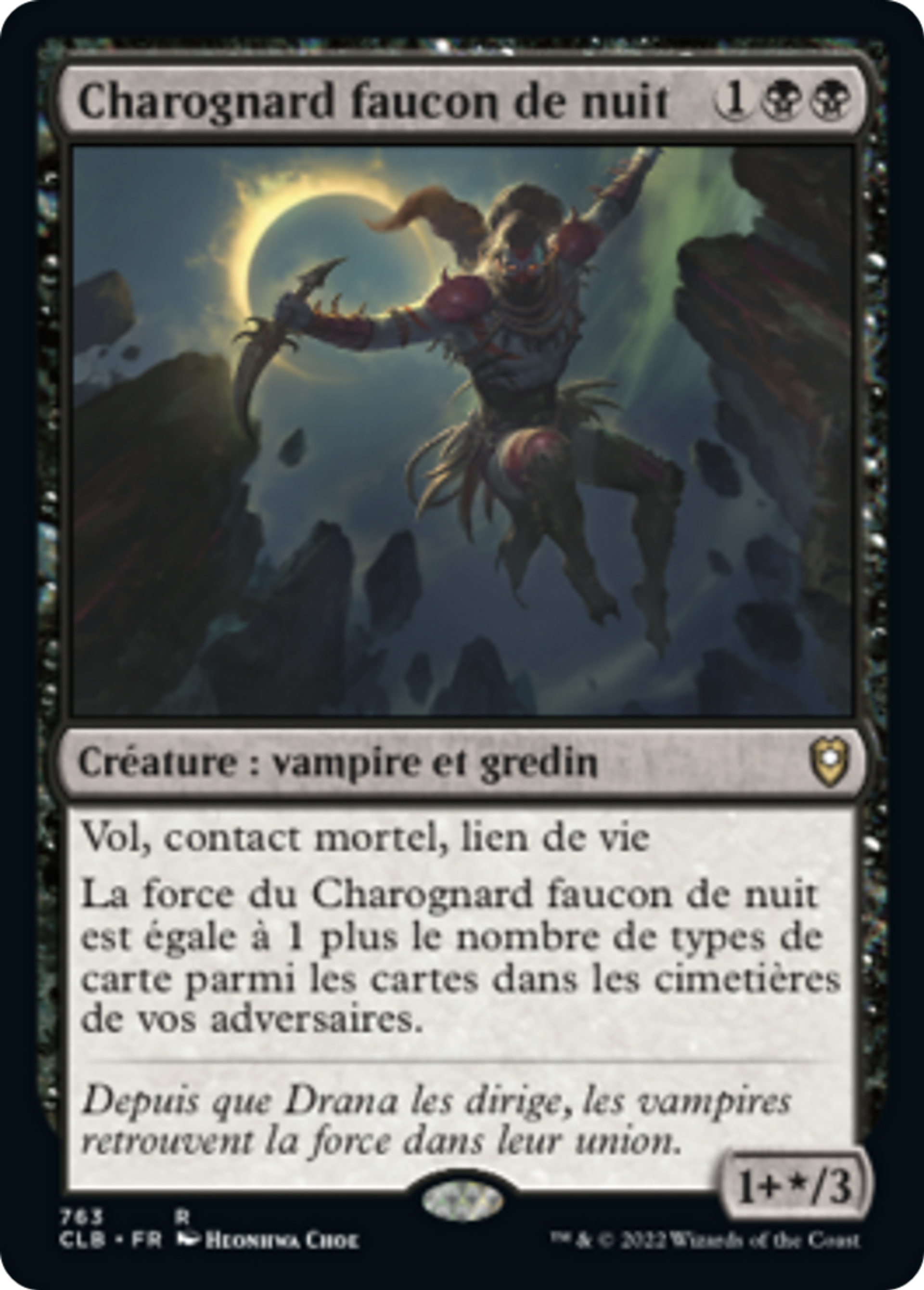 Charognard faucon de nuit — Commander Legends: Battle for Baldur's Gate — Magic: The Gathering