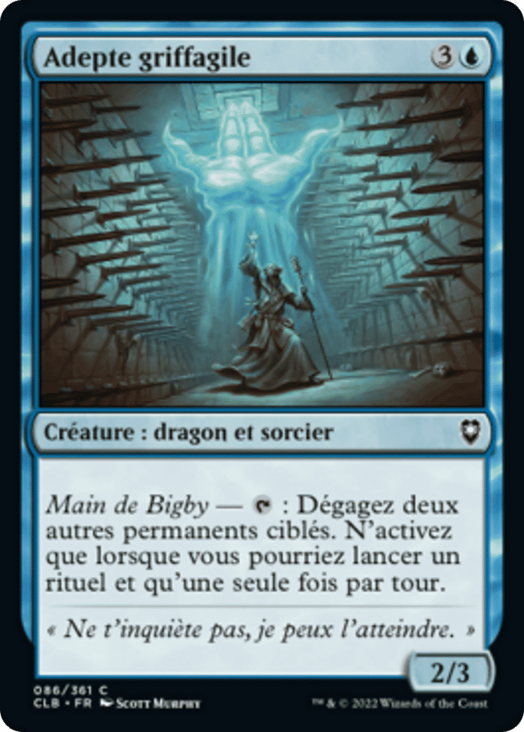 Adepte griffagile — Commander Legends: Battle for Baldur's Gate — Magic: The Gathering