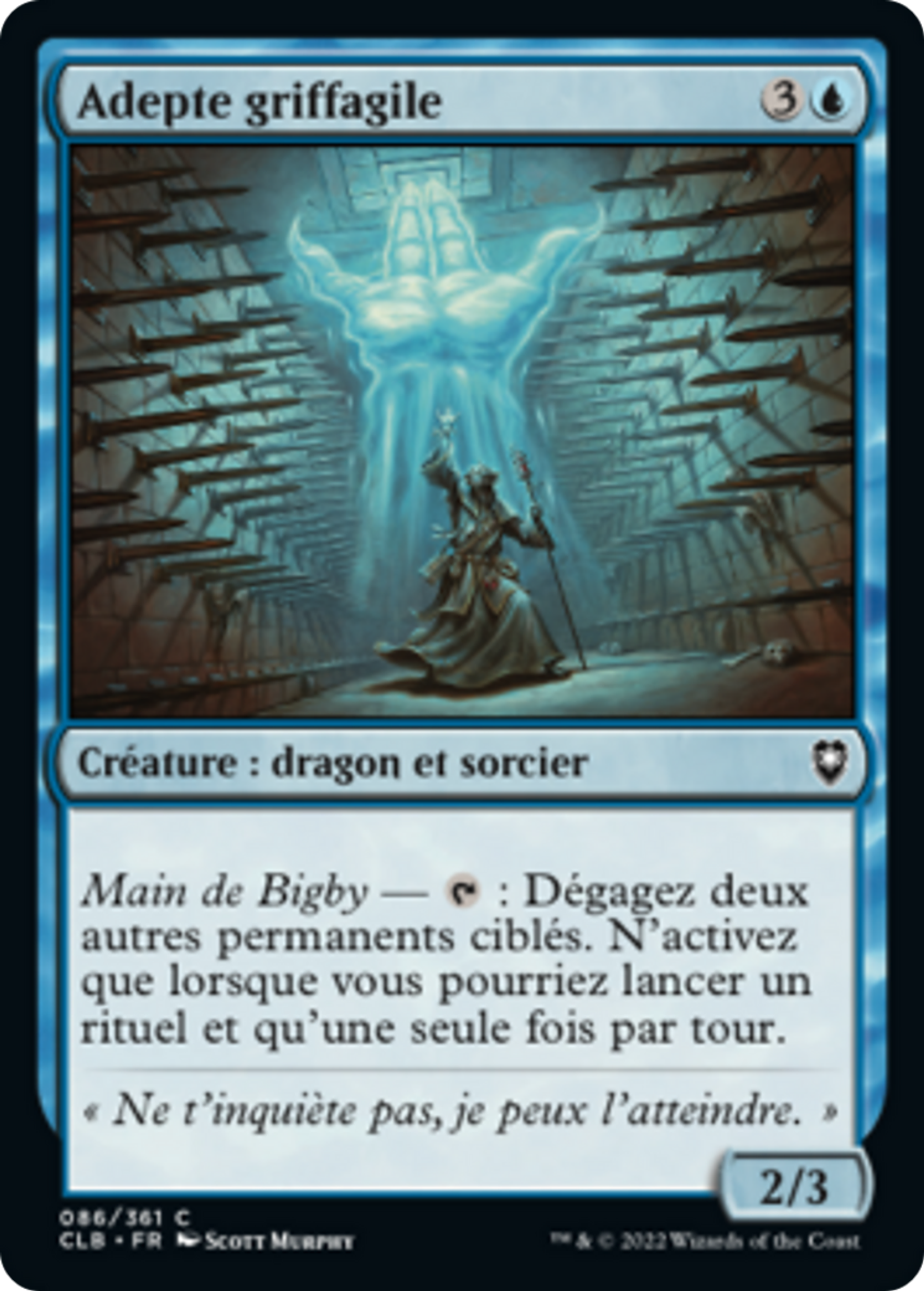 Adepte griffagile — Commander Legends: Battle for Baldur's Gate — Magic: The Gathering