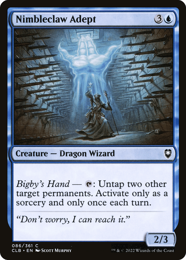 Adepte griffagile — Commander Legends: Battle for Baldur's Gate — Magic: The Gathering