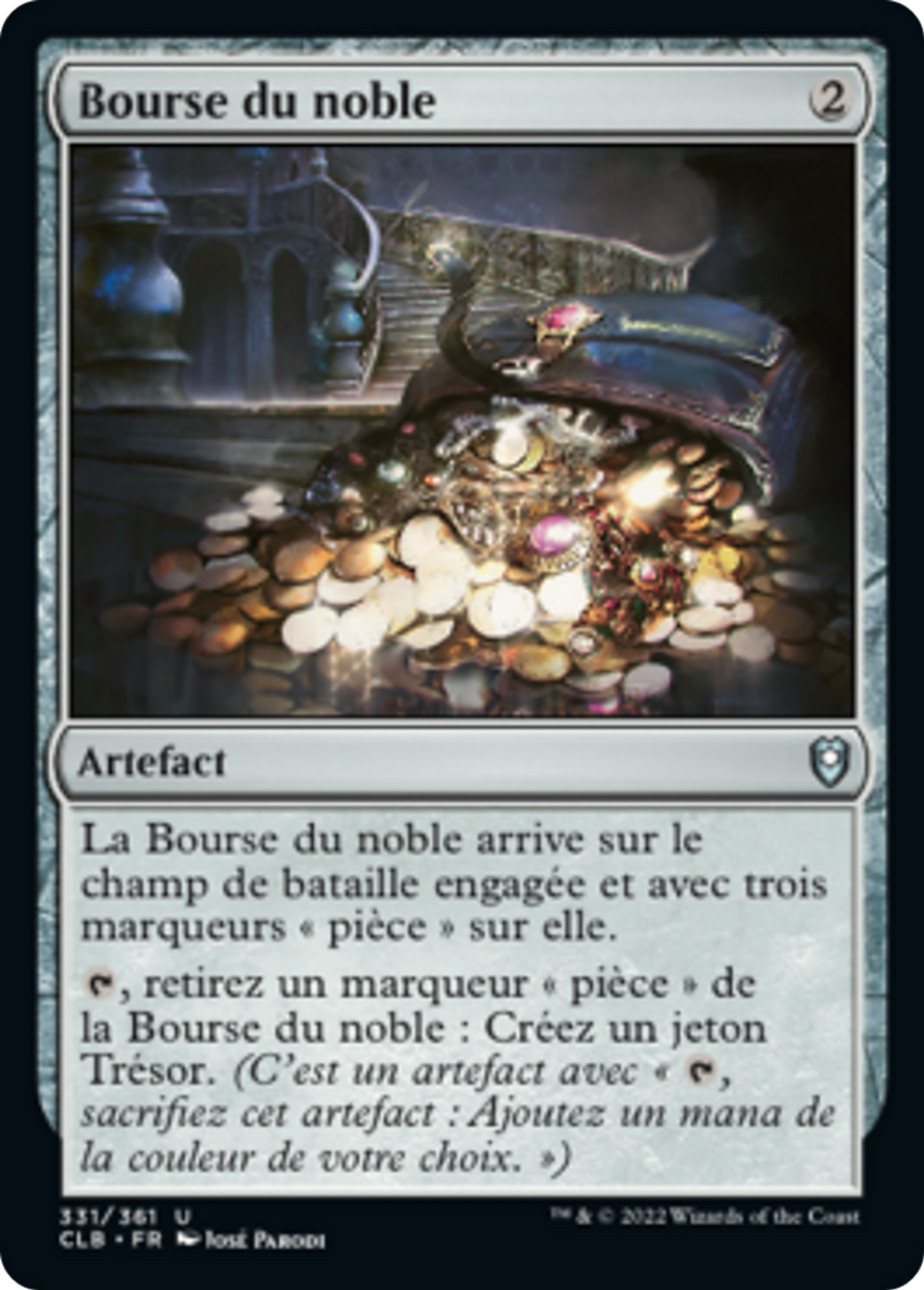 Bourse du noble — Commander Legends: Battle for Baldur's Gate — Magic: The Gathering