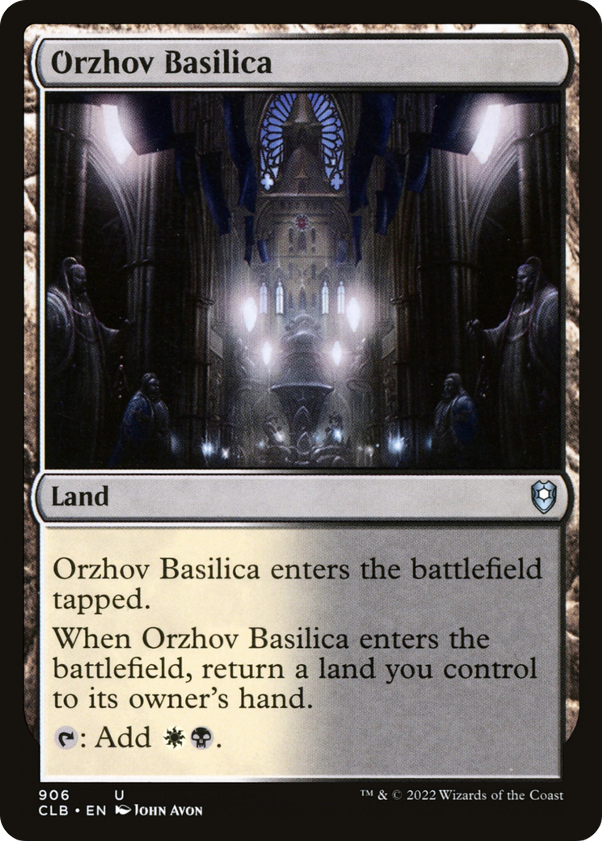 Basilique d'Orzhov — Commander Legends: Battle for Baldur's Gate — Magic: The Gathering