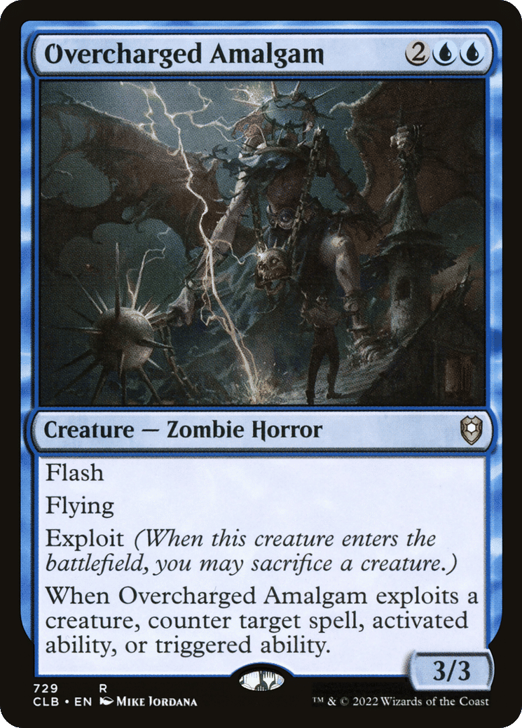Overcharged Amalgam — Commander Legends: Battle for Baldur's Gate — Magic: The Gathering