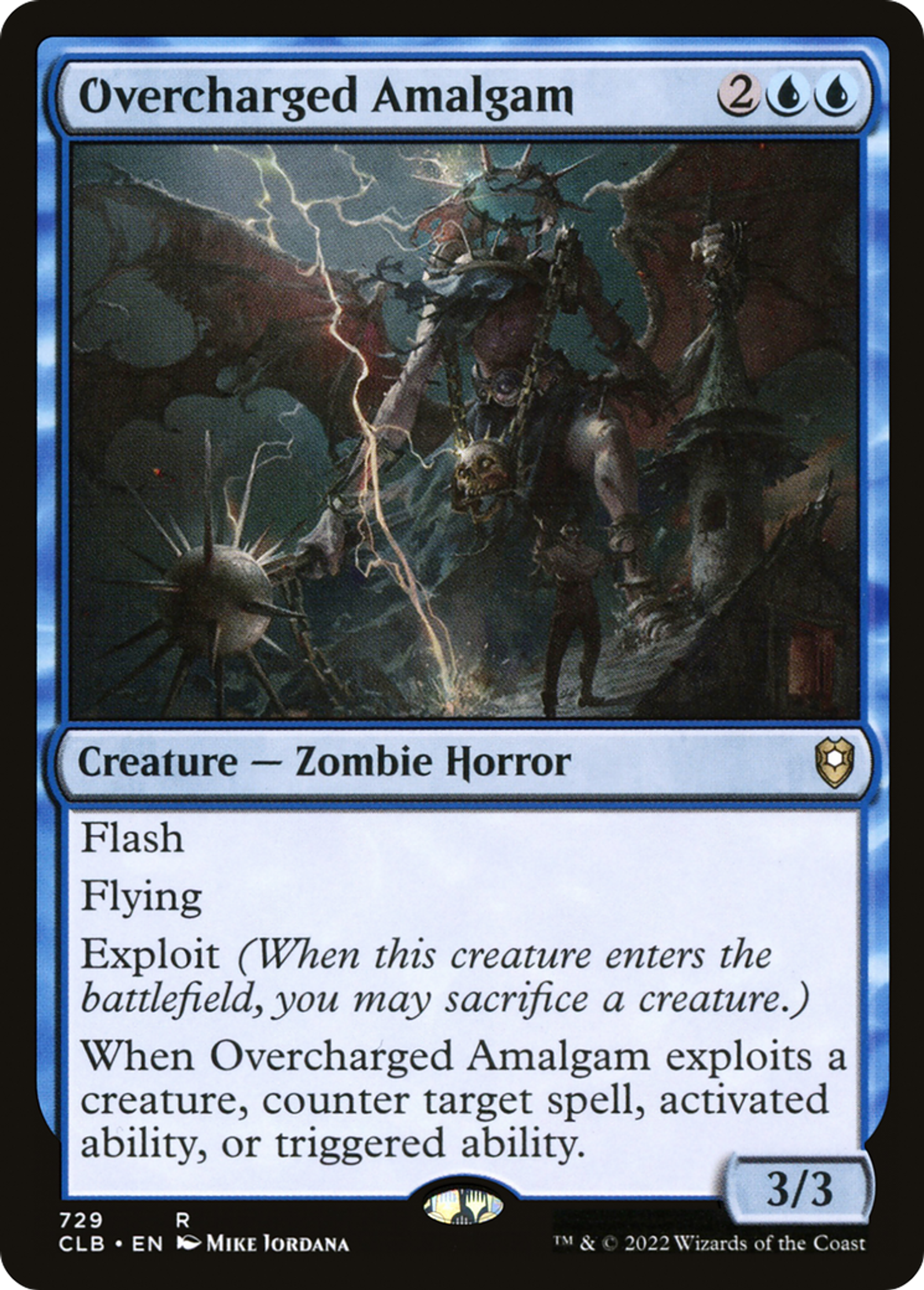 Overcharged Amalgam — Commander Legends: Battle for Baldur's Gate — Magic: The Gathering