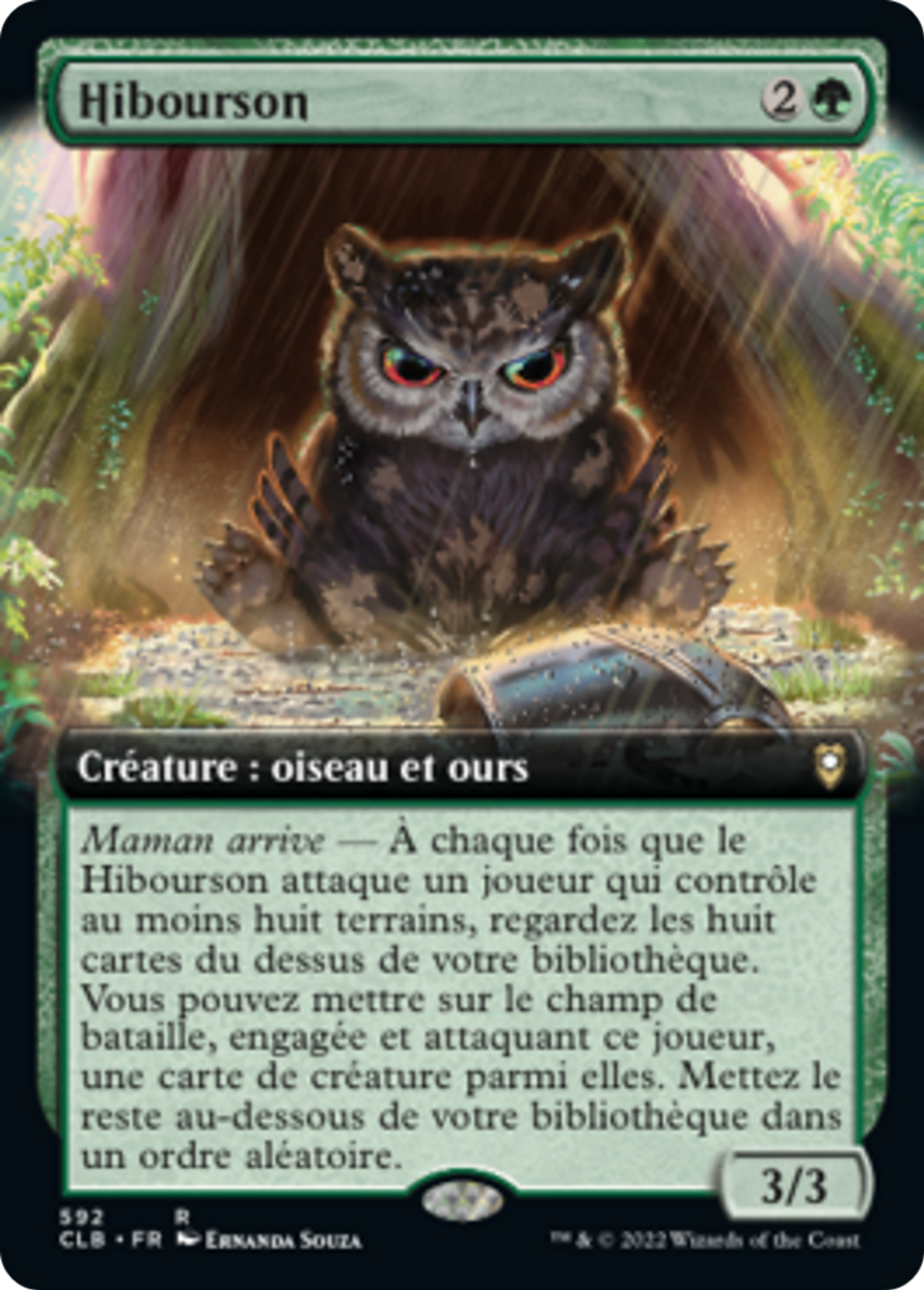 Owlbear Cub — Commander Legends: Battle for Baldur's Gate — Magic: The Gathering