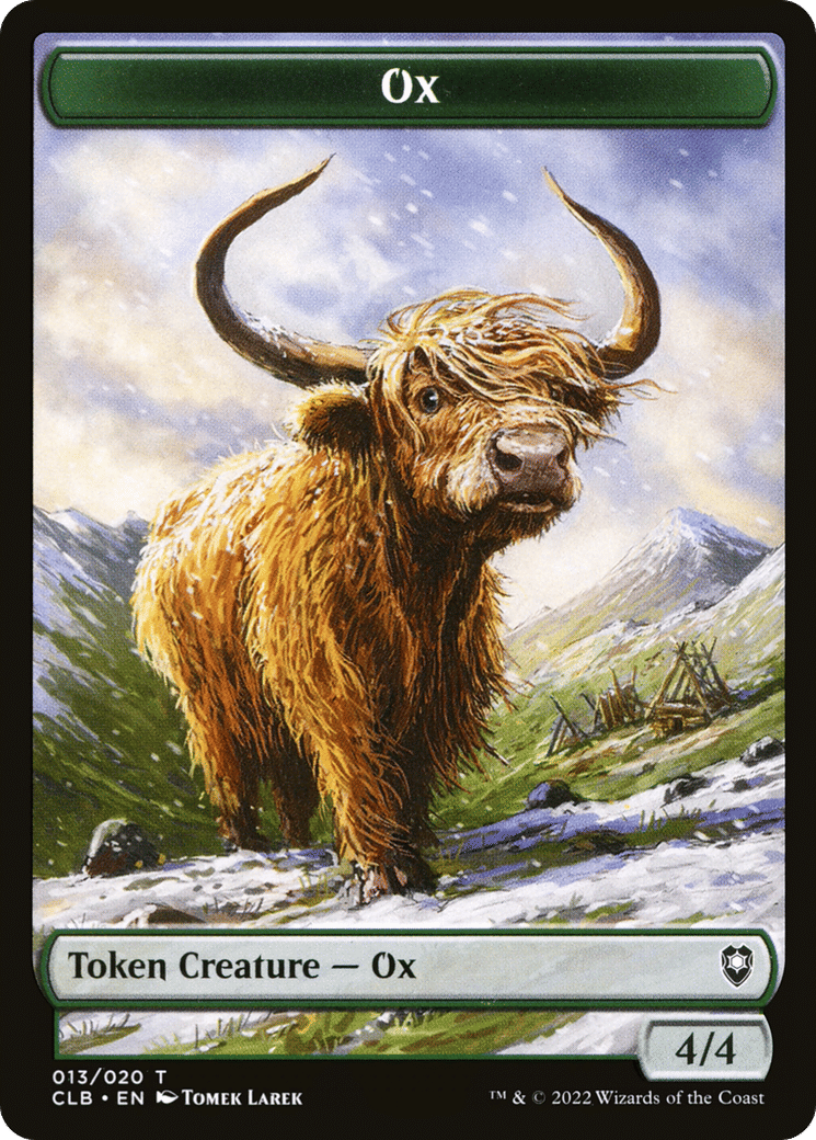 Ox — Commander Legends: Battle for Baldur's Gate — Magic: The Gathering
