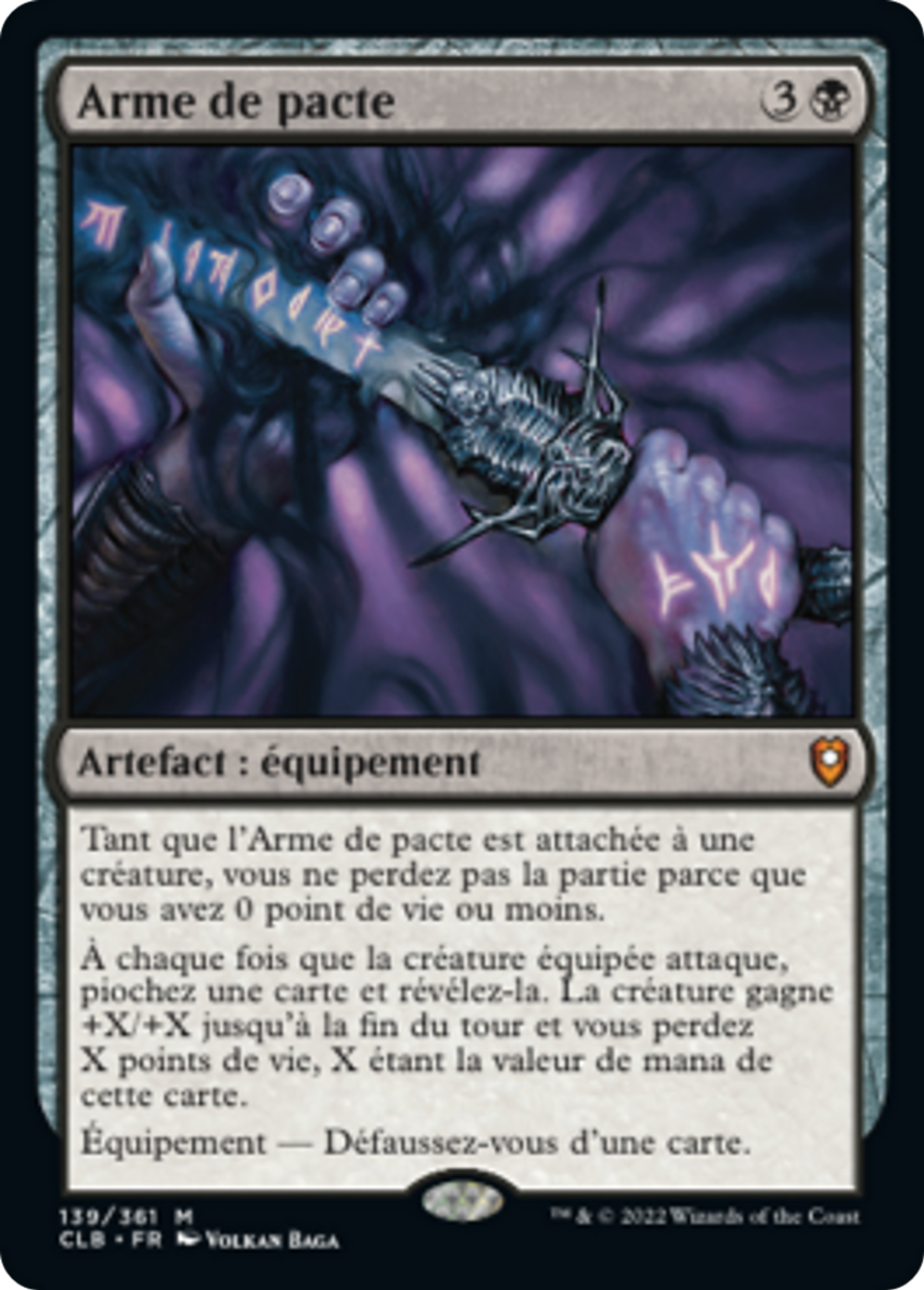 Arme de pacte — Commander Legends: Battle for Baldur's Gate — Magic: The Gathering
