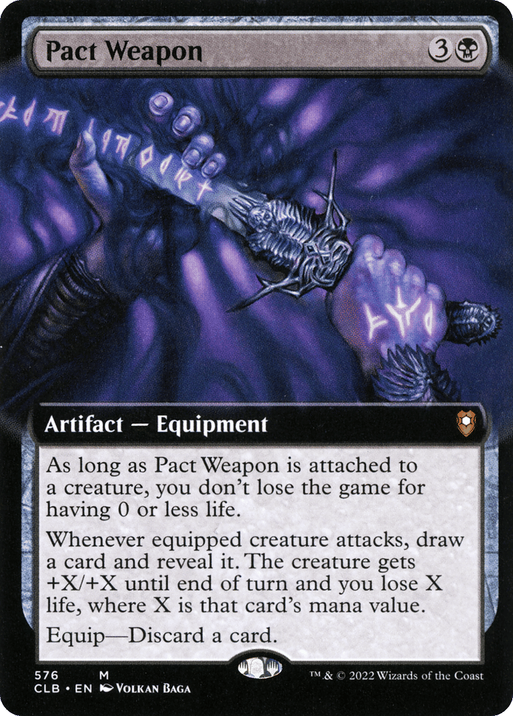 Pact Weapon — Commander Legends: Battle for Baldur's Gate — Magic: The Gathering