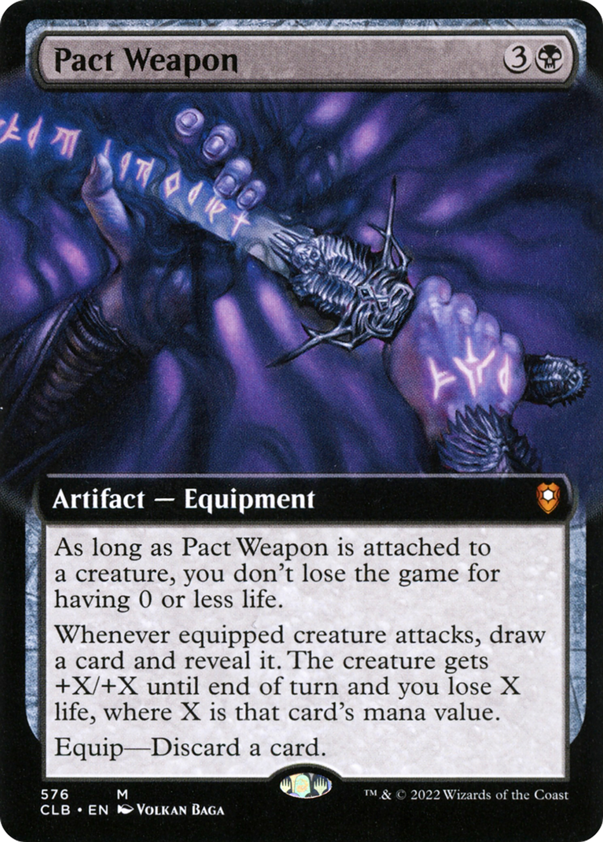 Pact Weapon — Commander Legends: Battle for Baldur's Gate — Magic: The Gathering
