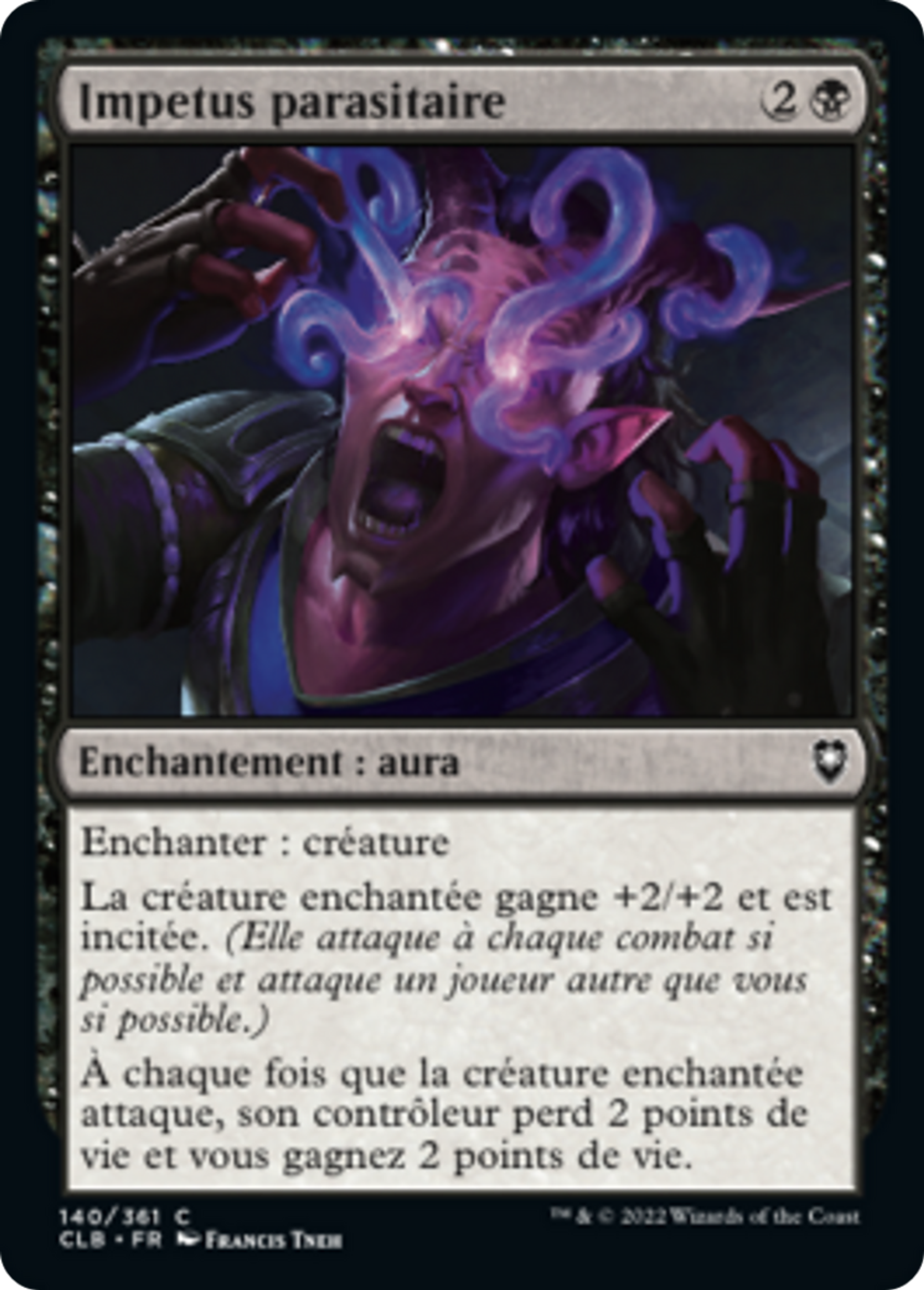 Impetus parasitaire — Commander Legends: Battle for Baldur's Gate — Magic: The Gathering