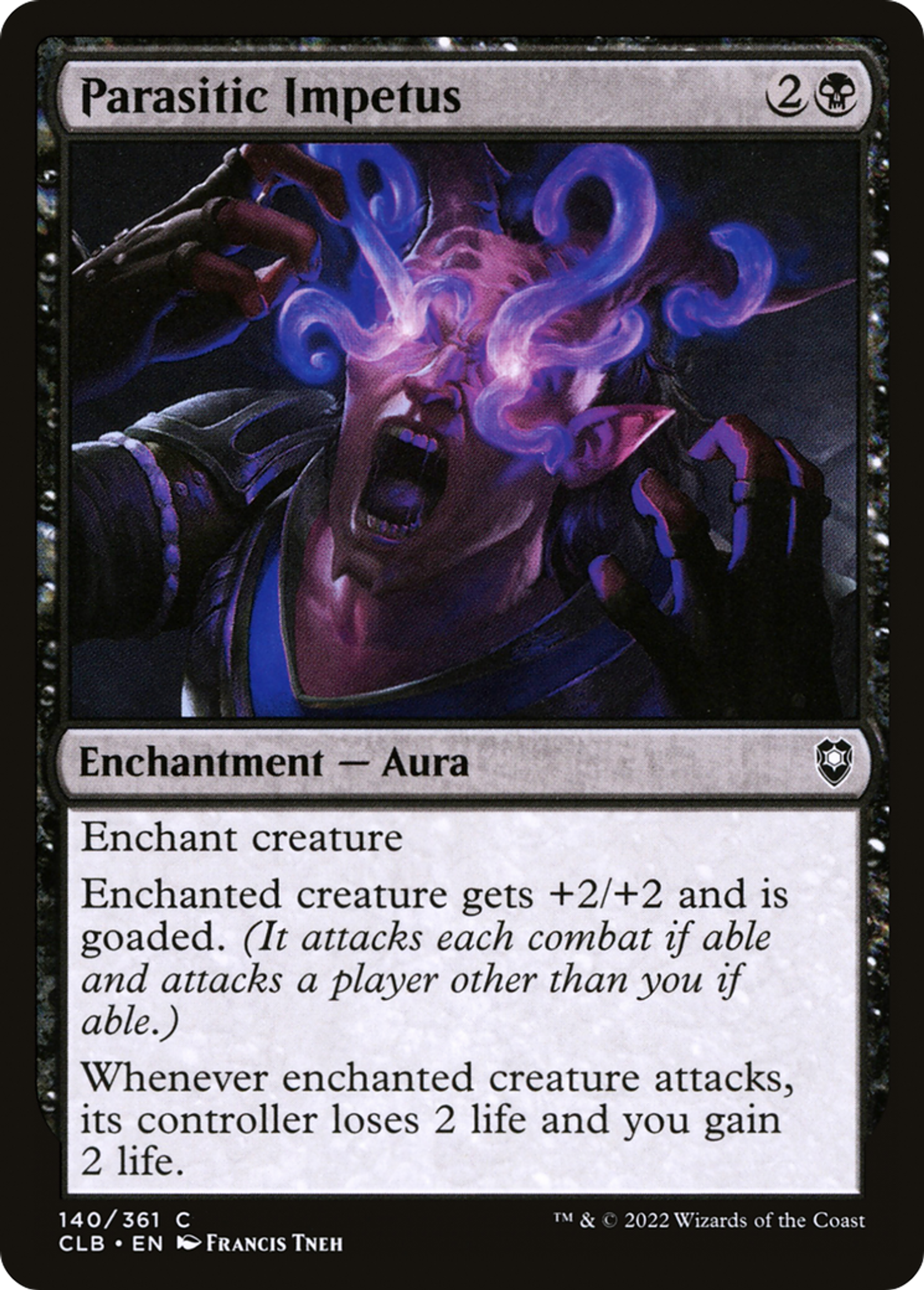 Parasitic Impetus — Commander Legends: Battle for Baldur's Gate — Magic: The Gathering