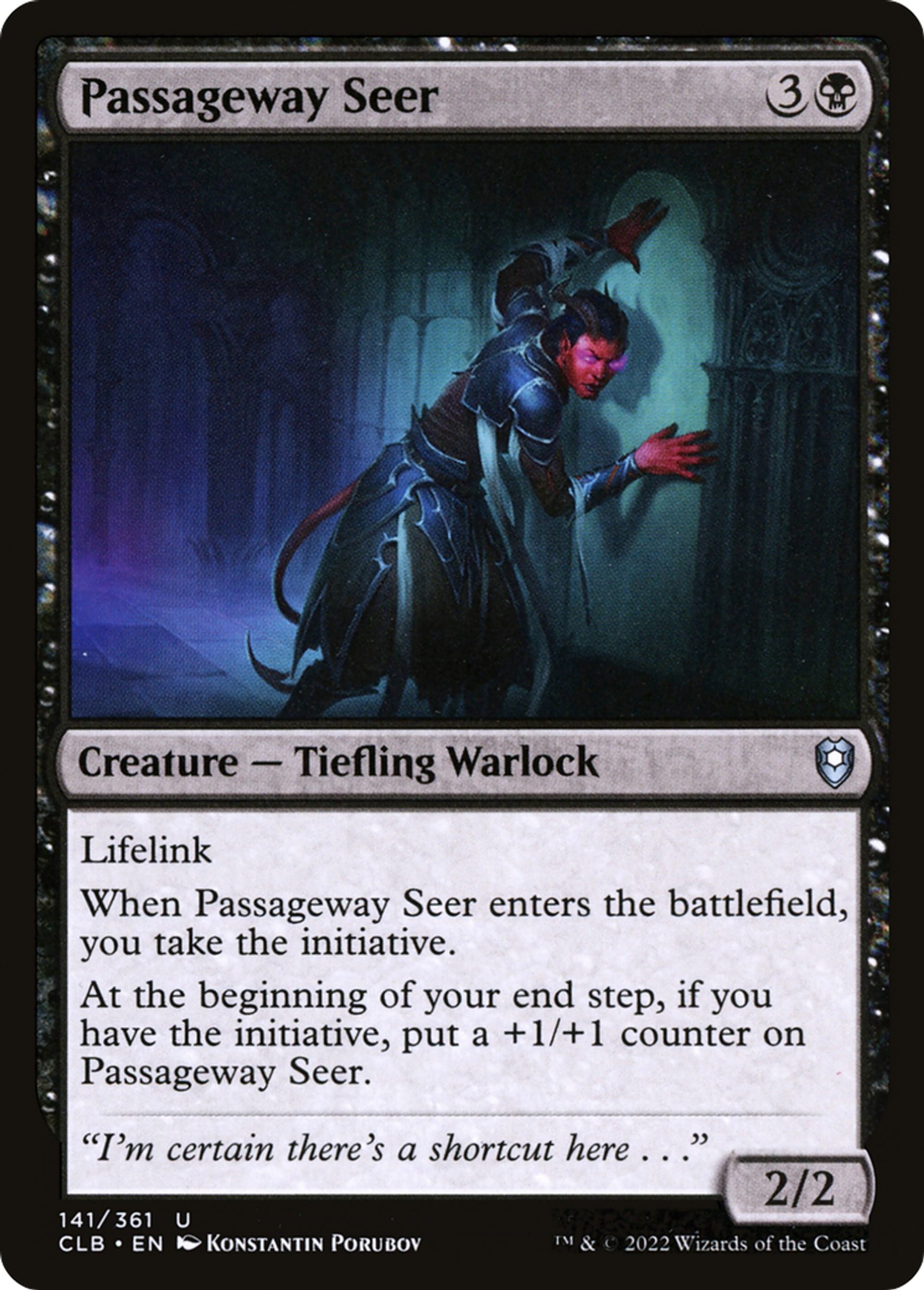 Passageway Seer — Commander Legends: Battle for Baldur's Gate — Magic: The Gathering