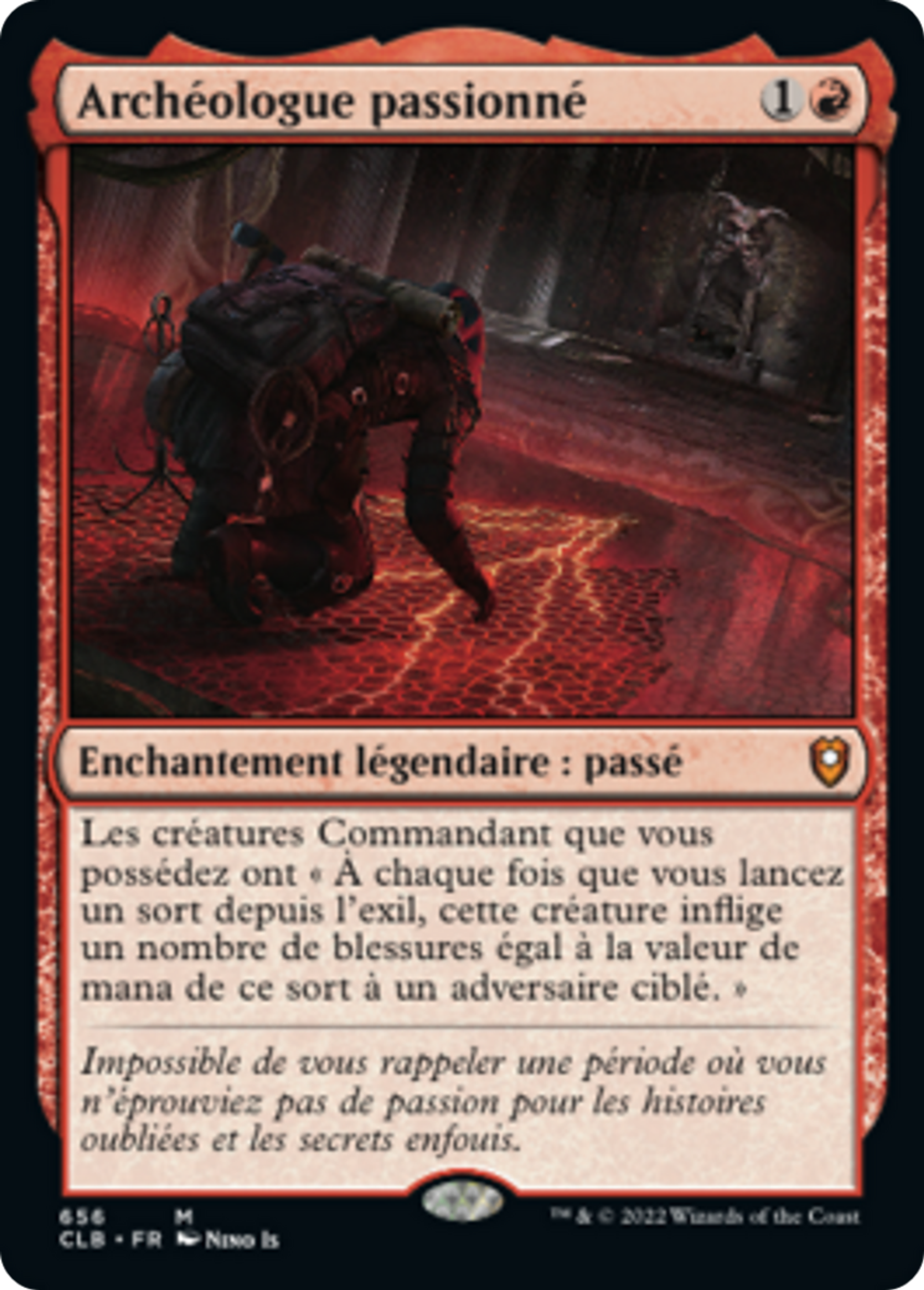 Archéologue passionné — Commander Legends: Battle for Baldur's Gate — Magic: The Gathering