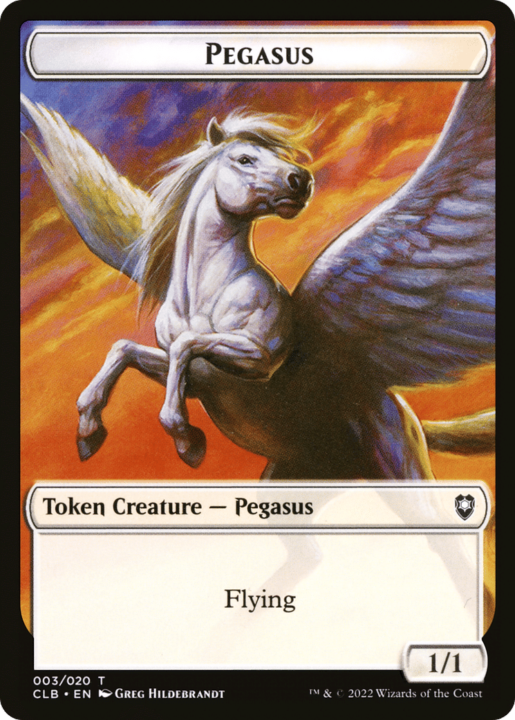Pegasus — Commander Legends: Battle for Baldur's Gate — Magic: The Gathering