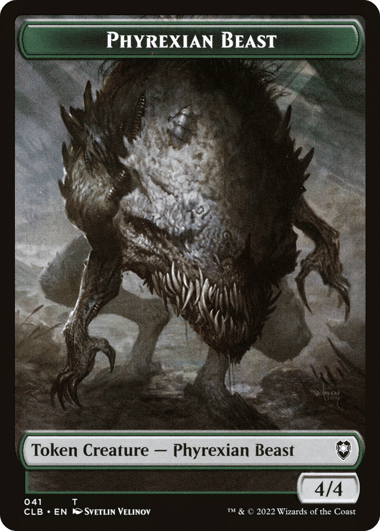Phyrexian Beast — Commander Legends: Battle for Baldur's Gate — Magic: The Gathering