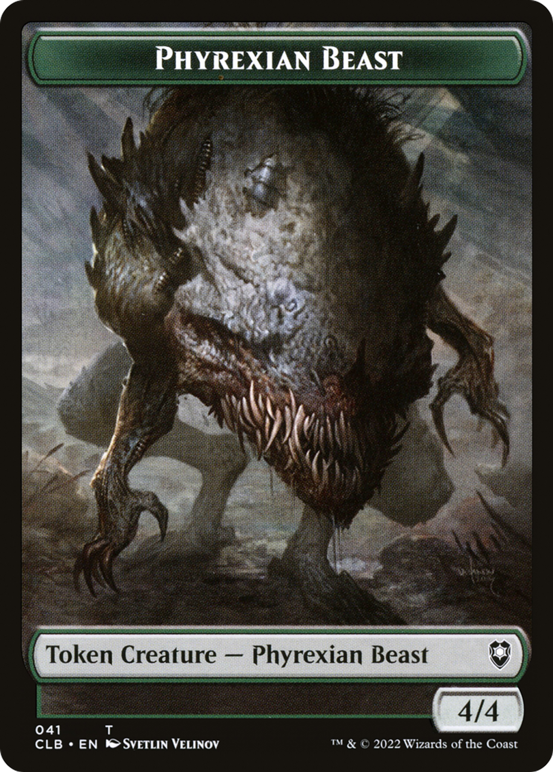 Phyrexian Beast — Commander Legends: Battle for Baldur's Gate — Magic: The Gathering
