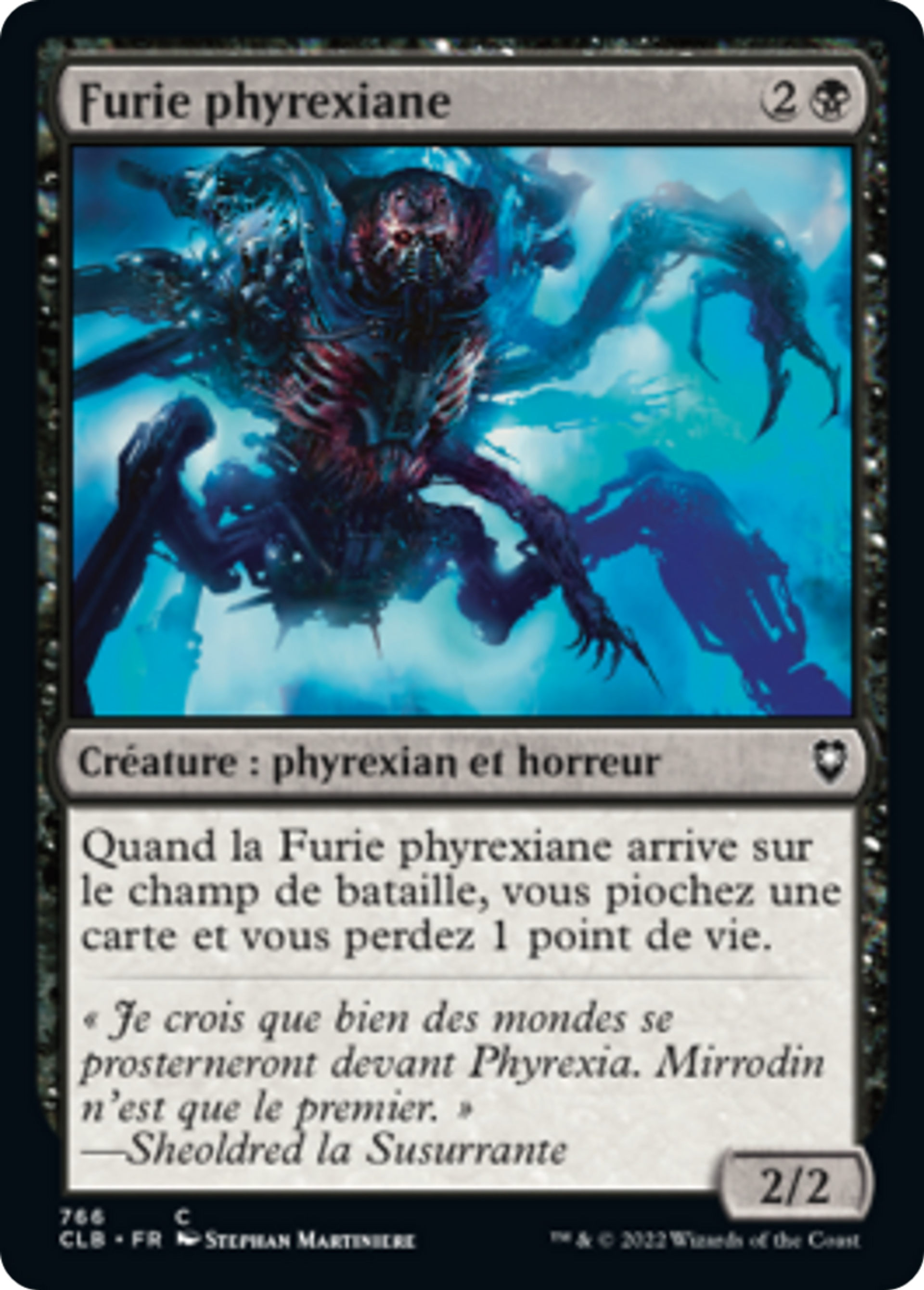 Furie phyrexiane — Commander Legends: Battle for Baldur's Gate — Magic: The Gathering