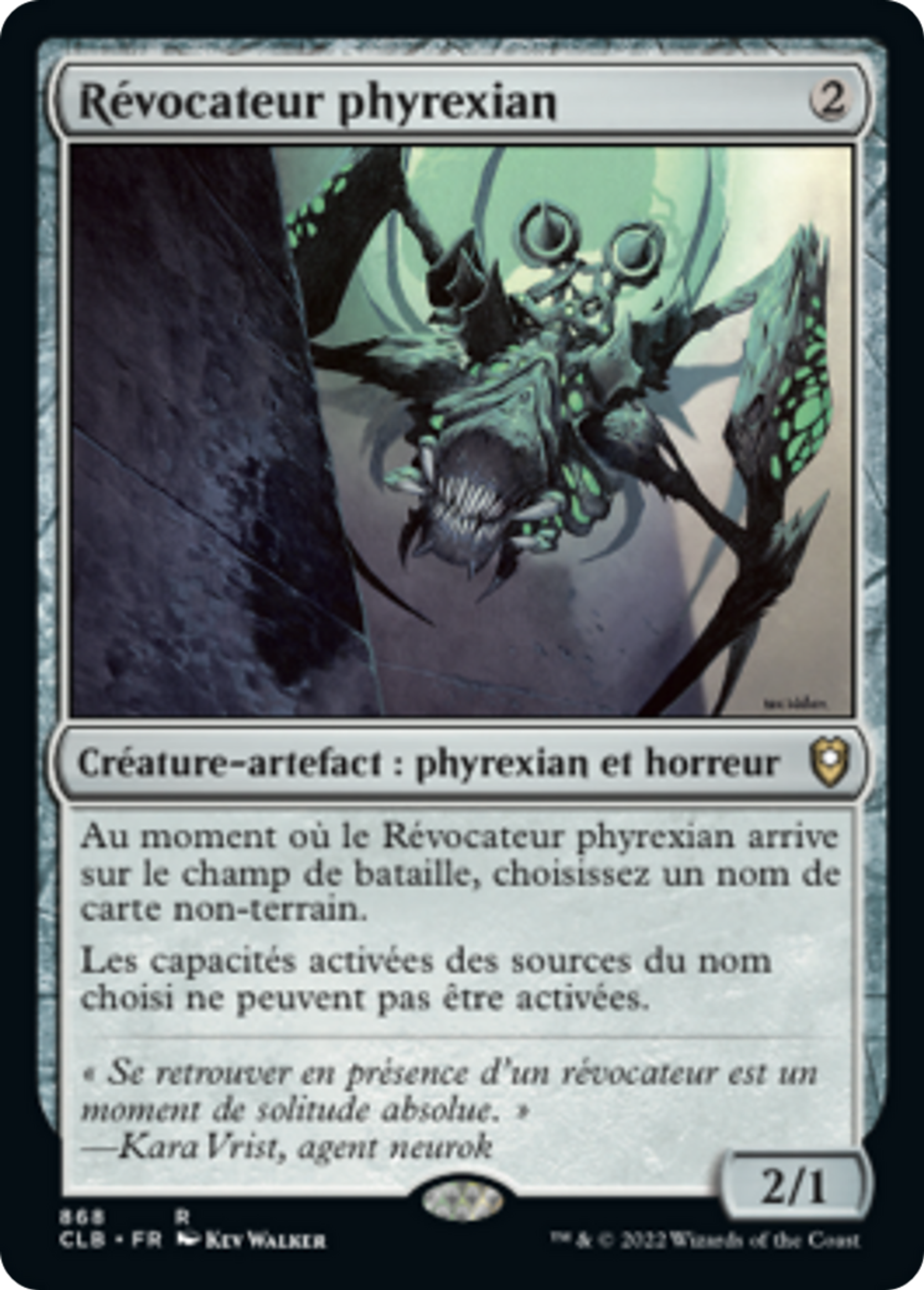 Révocateur phyrexian — Commander Legends: Battle for Baldur's Gate — Magic: The Gathering