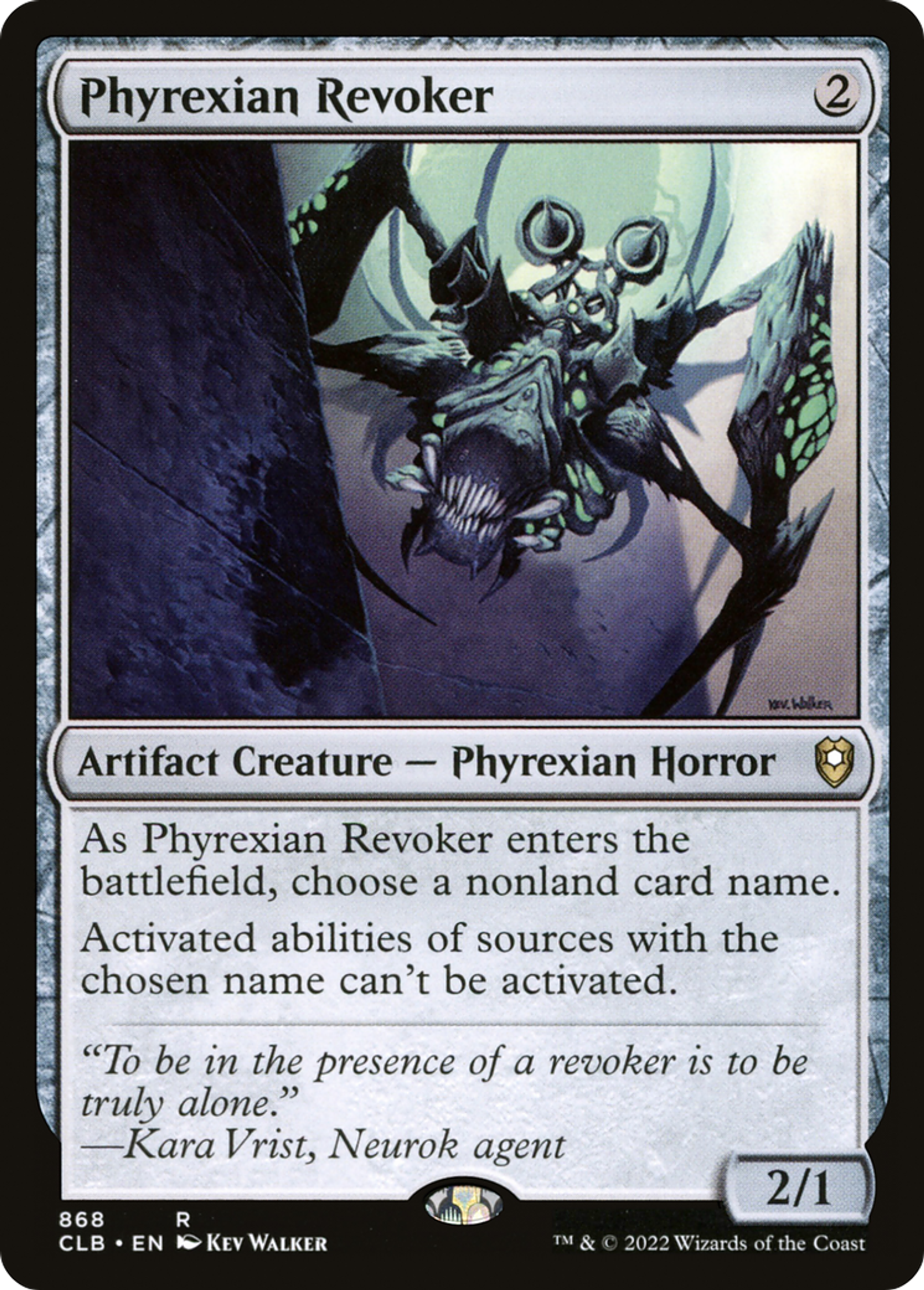 Révocateur phyrexian — Commander Legends: Battle for Baldur's Gate — Magic: The Gathering