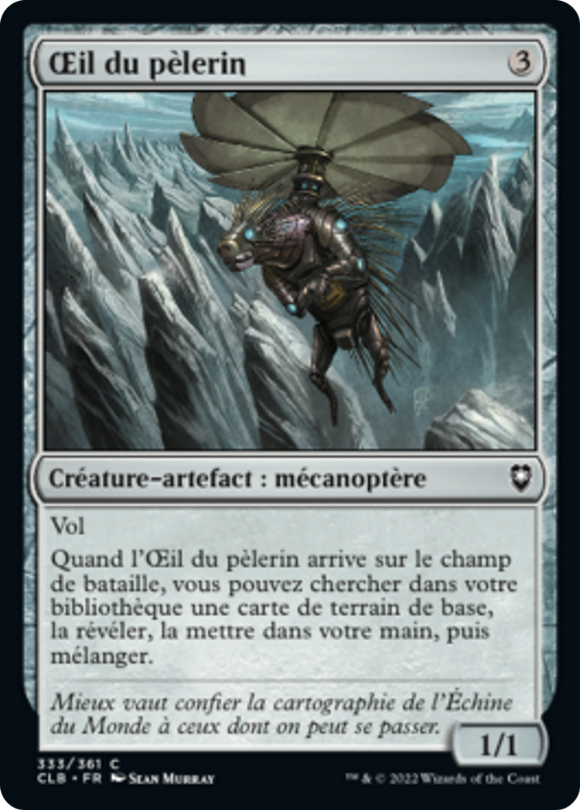 Œil du pèlerin — Commander Legends: Battle for Baldur's Gate — Magic: The Gathering