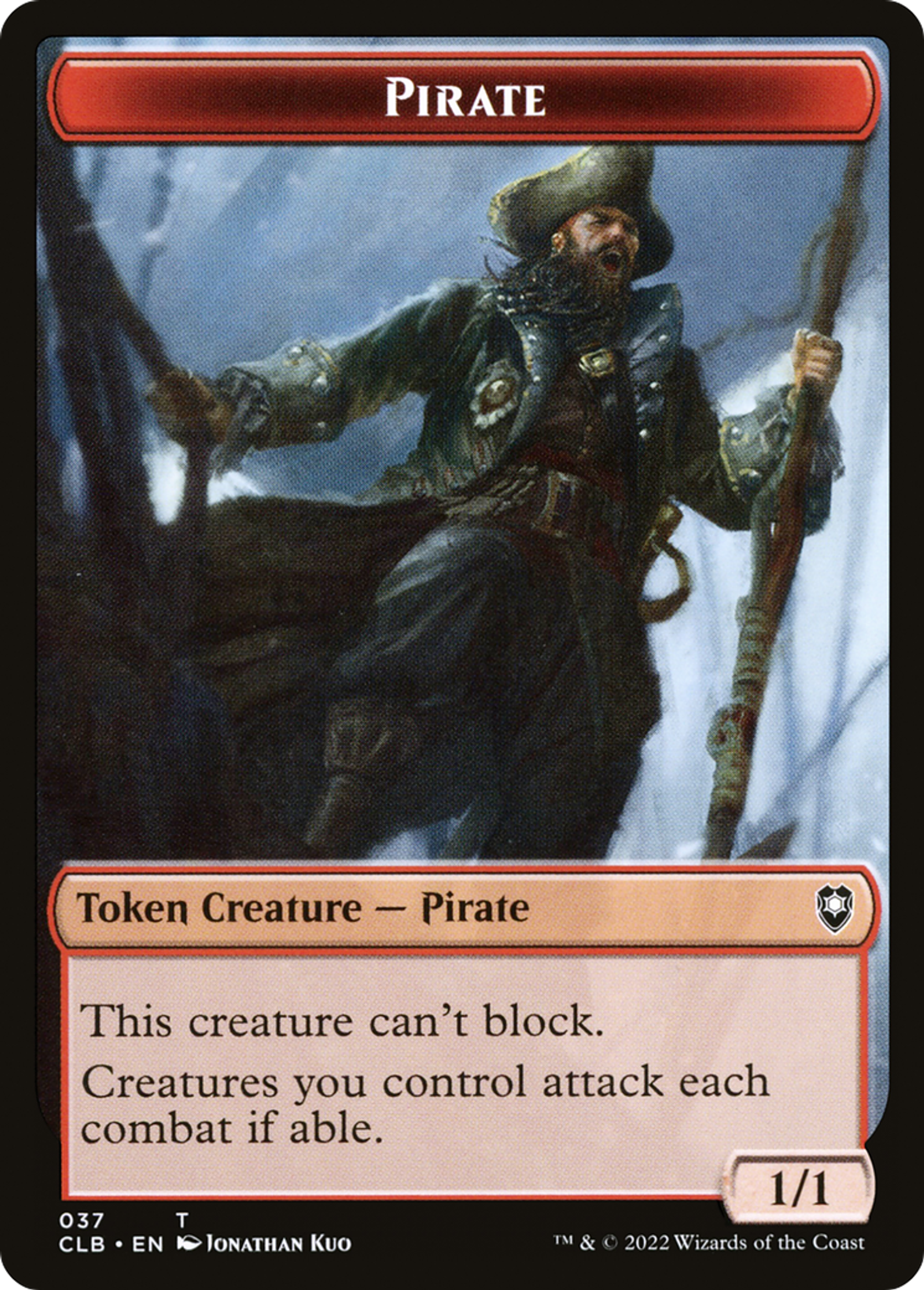 Pirate — Commander Legends: Battle for Baldur's Gate — Magic: The Gathering