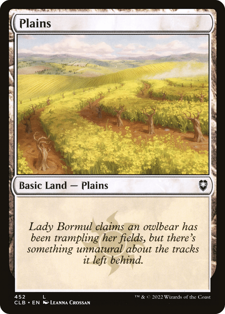 Plains — Commander Legends: Battle for Baldur's Gate — Magic: The Gathering