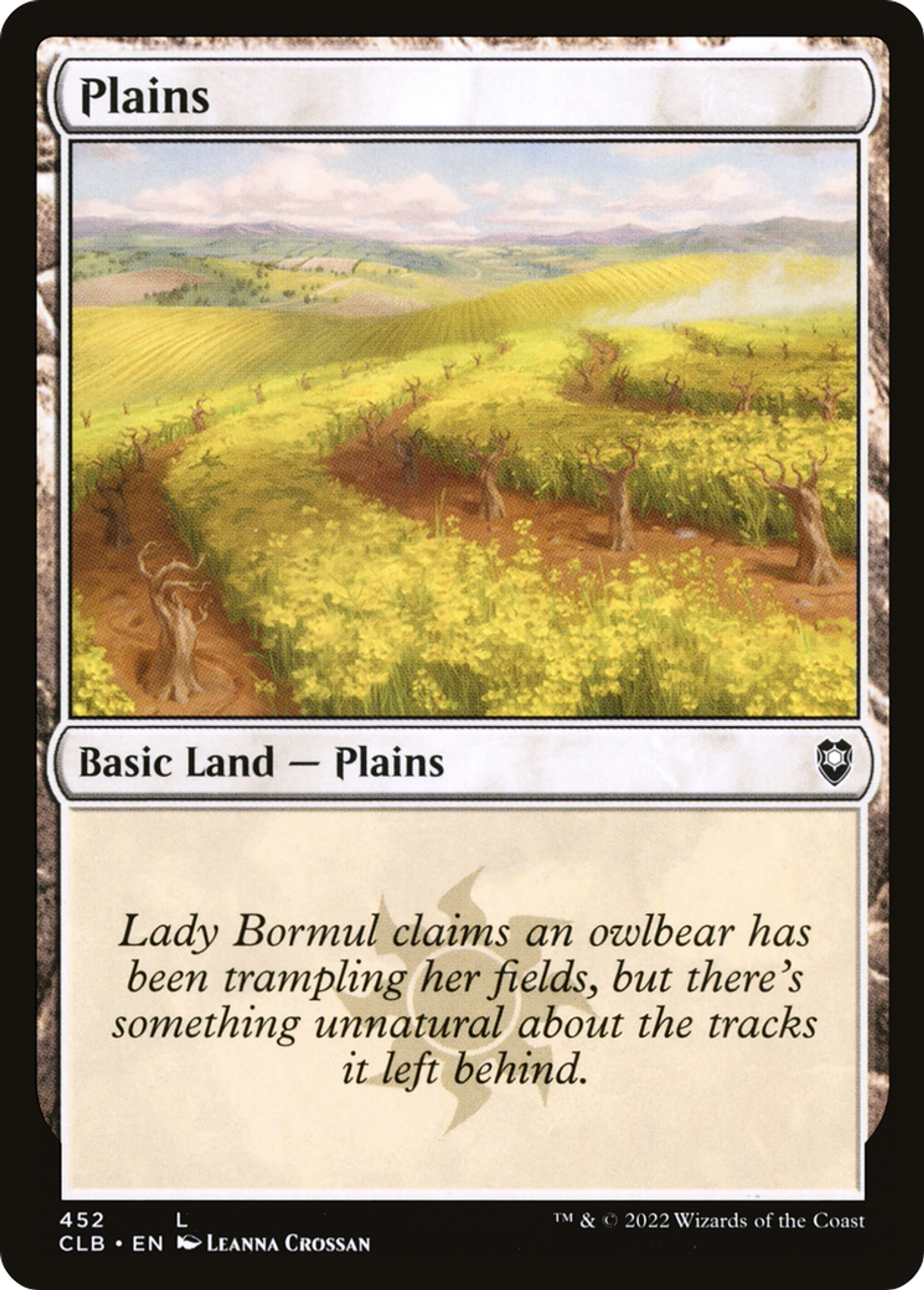 Plains — Commander Legends: Battle for Baldur's Gate — Magic: The Gathering