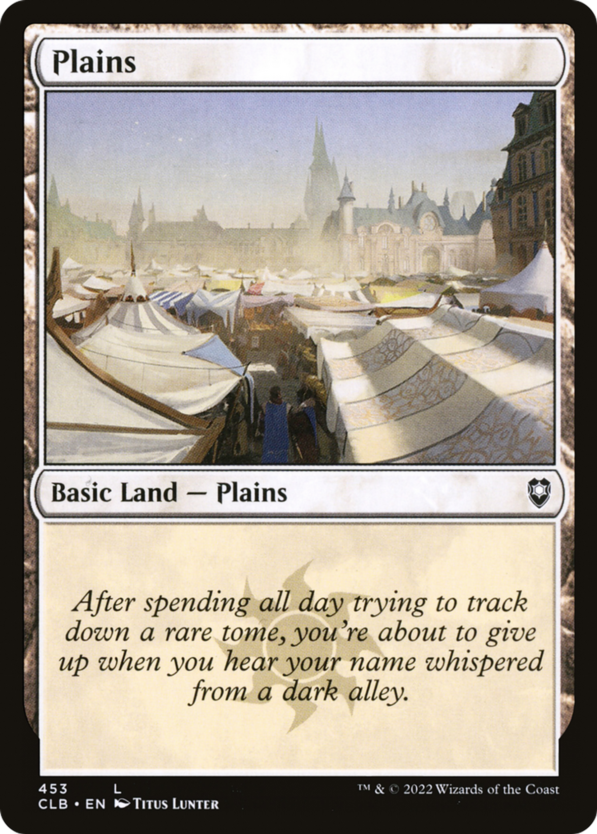 Plains — Commander Legends: Battle for Baldur's Gate — Magic: The Gathering