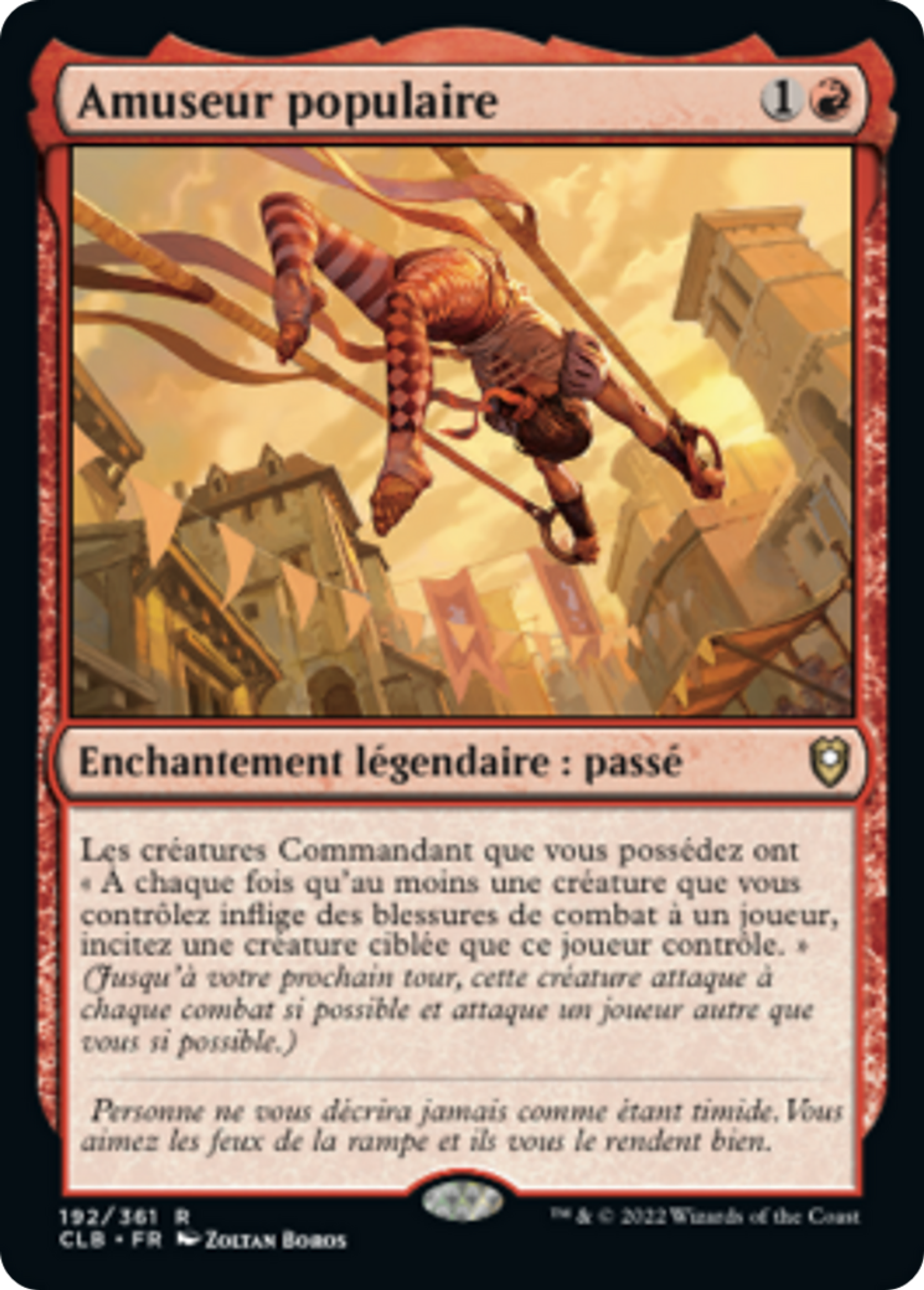 Amuseur populaire — Commander Legends: Battle for Baldur's Gate — Magic: The Gathering