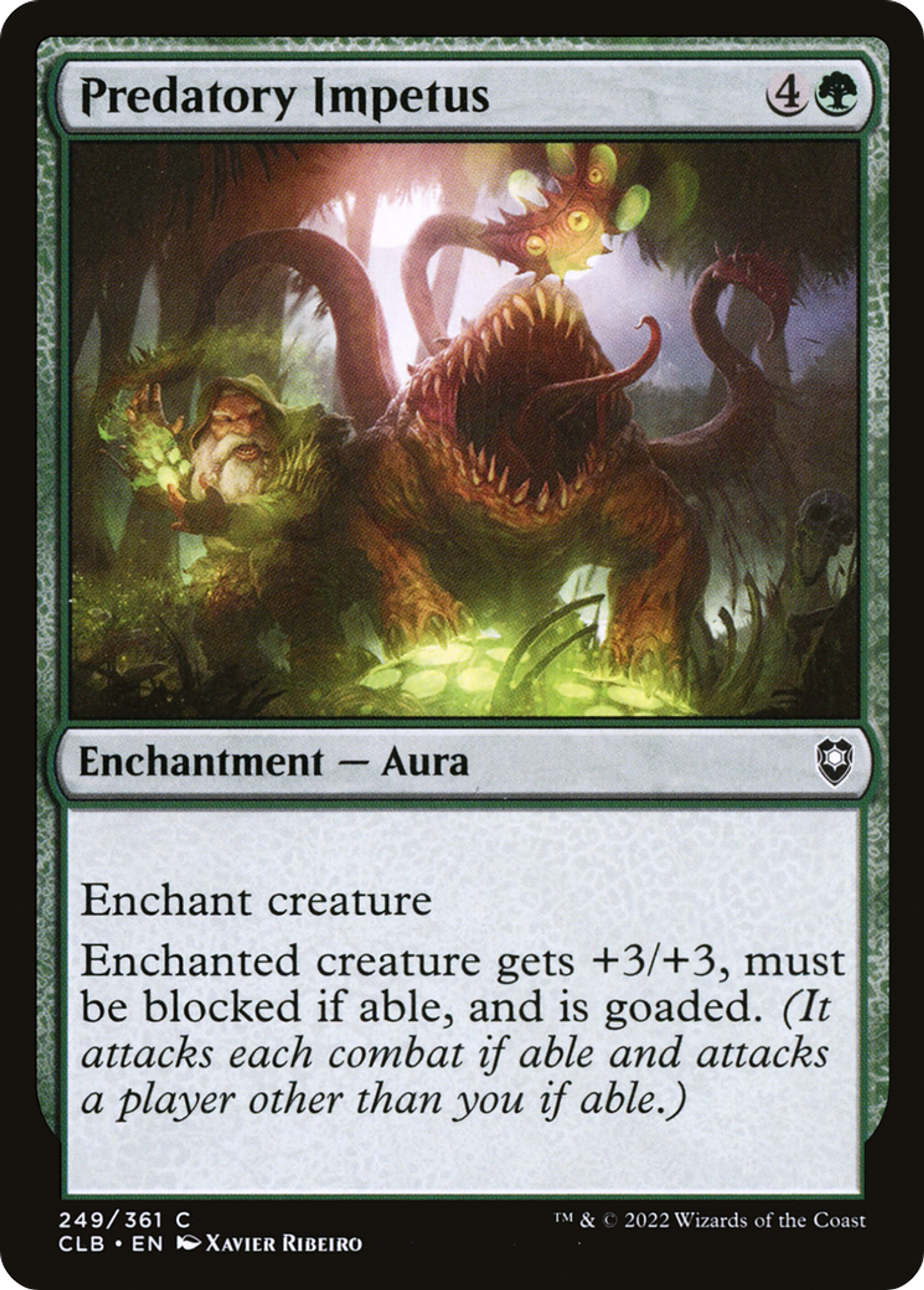 Predatory Impetus — Commander Legends: Battle for Baldur's Gate — Magic: The Gathering