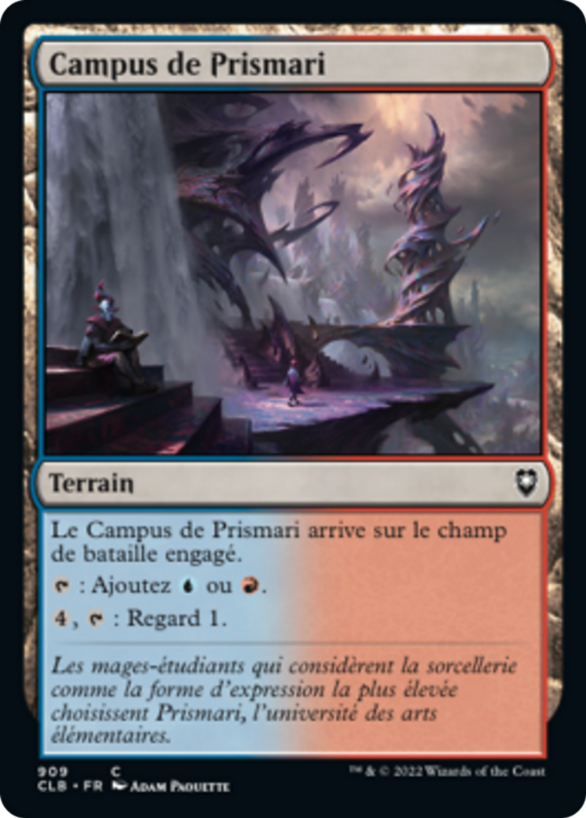 Campus de Prismari — Commander Legends: Battle for Baldur's Gate — Magic: The Gathering