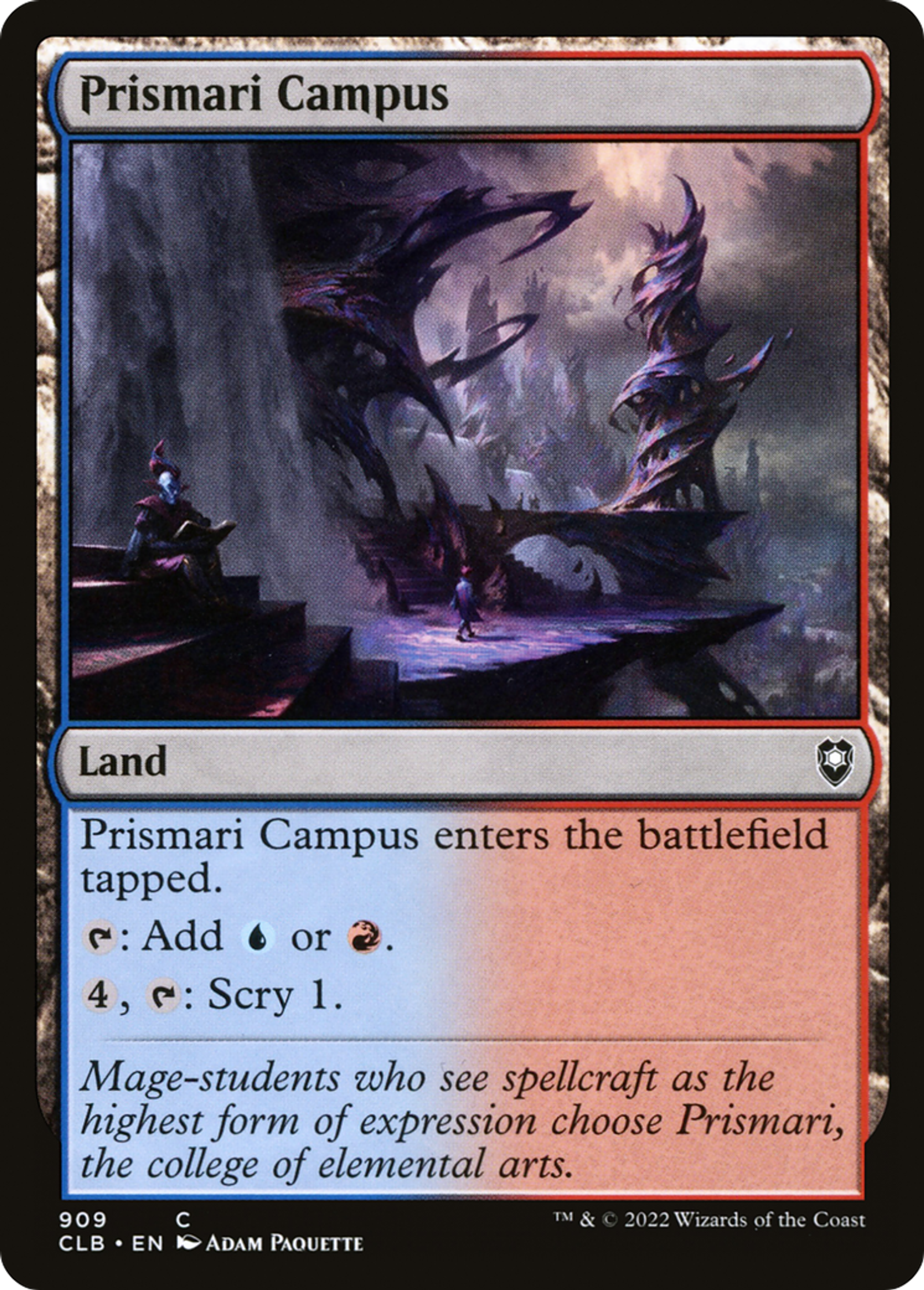 Campus de Prismari — Commander Legends: Battle for Baldur's Gate — Magic: The Gathering